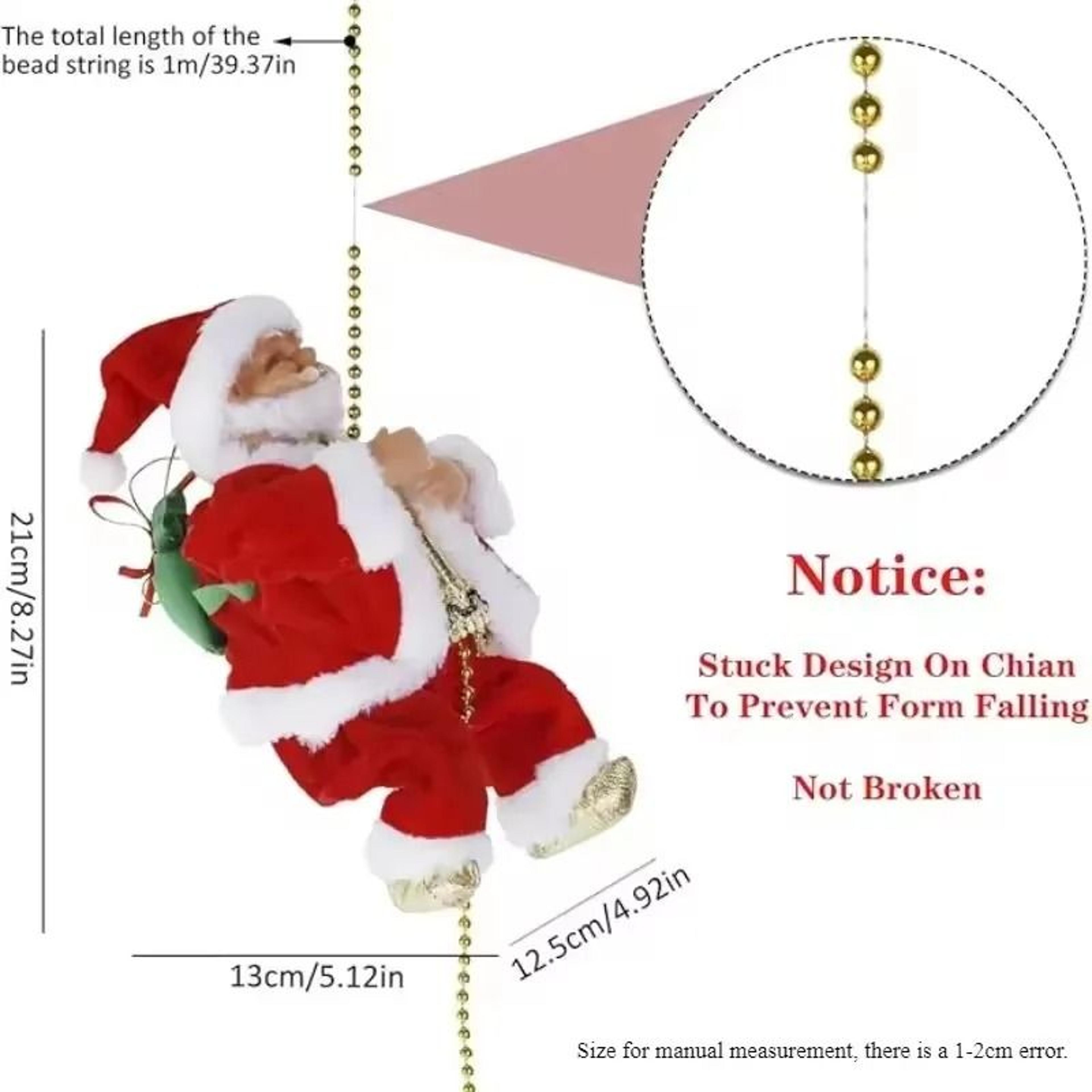 Electric Animated Climbing Santa Claus 5