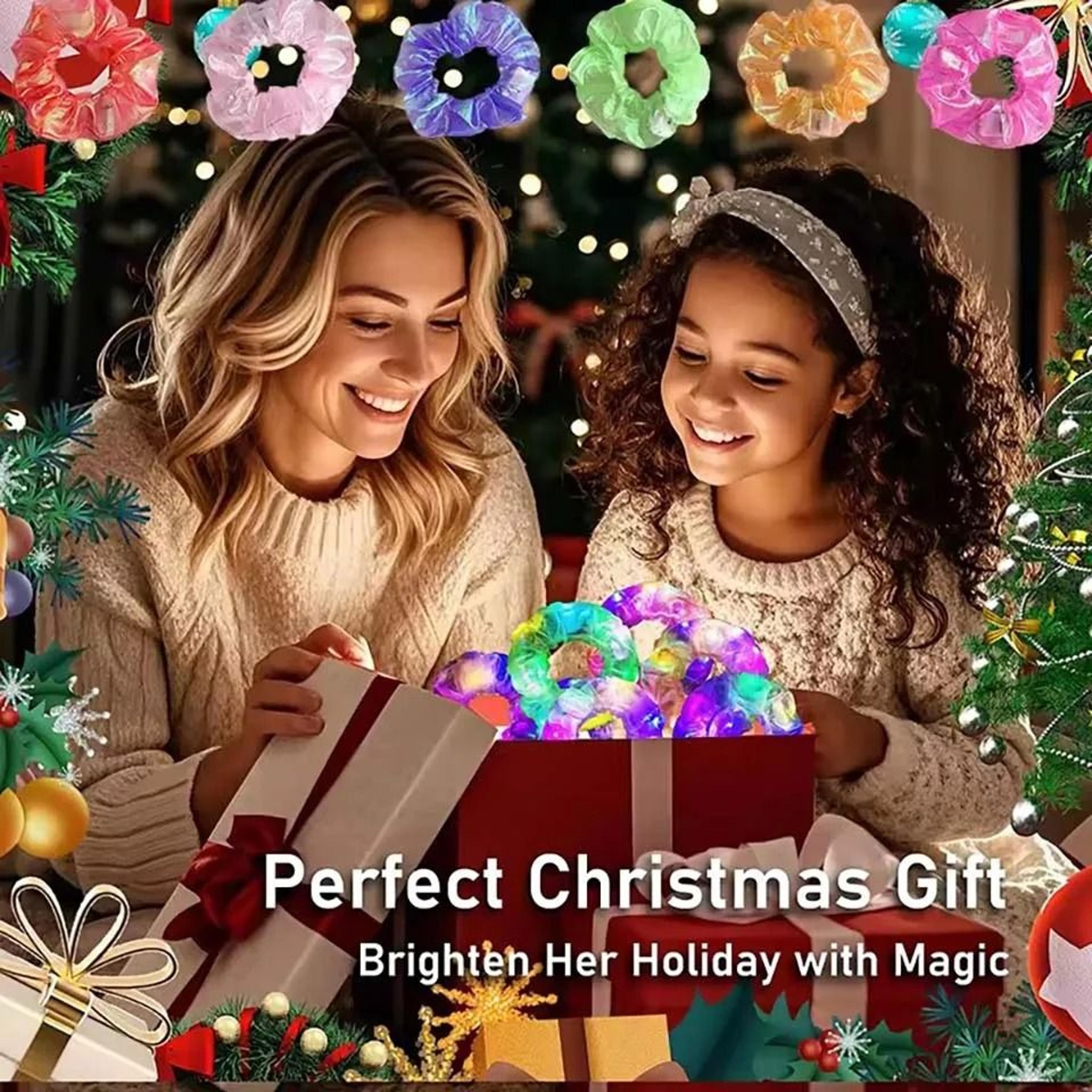 LED Light Up Hair Scrunchies 2