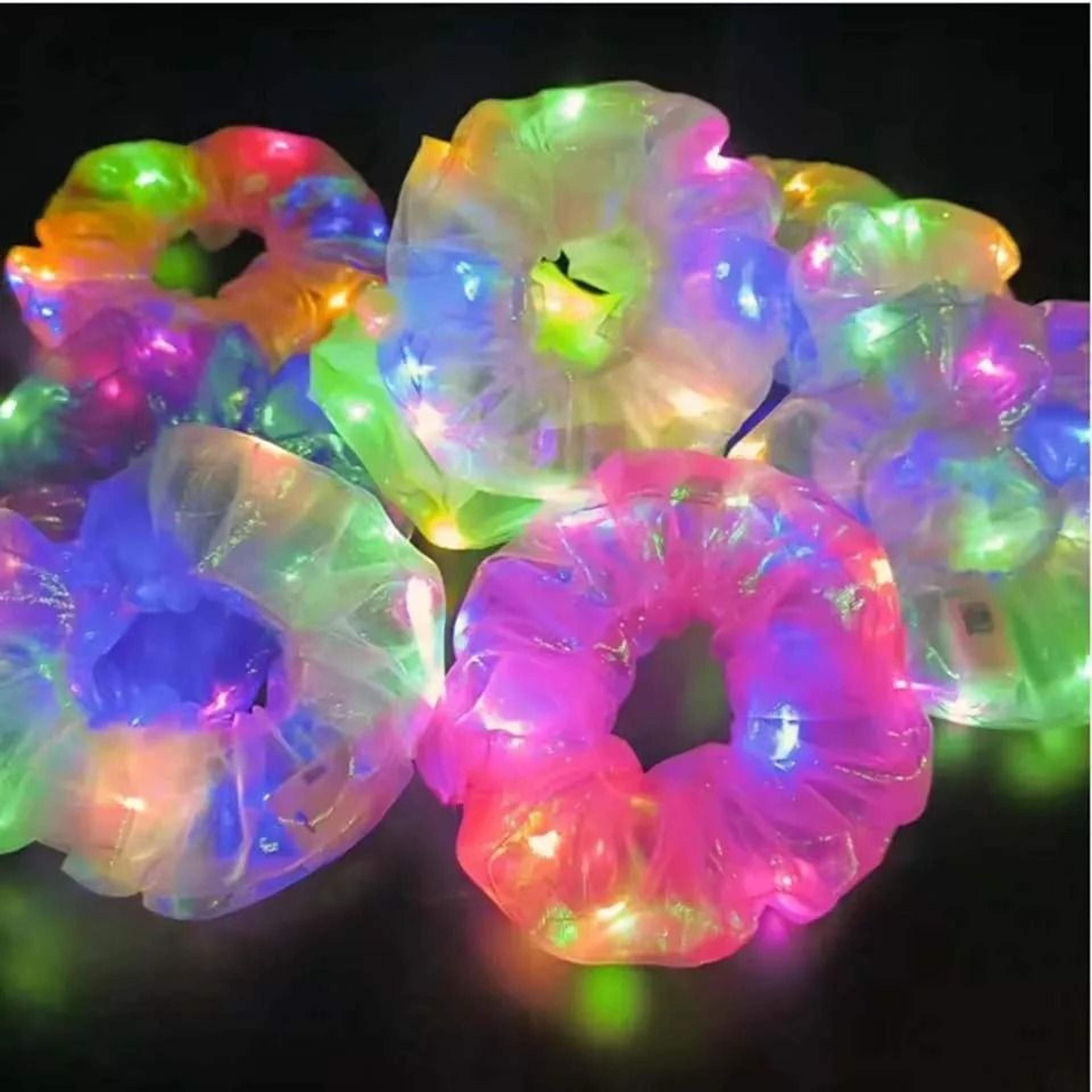LED Light Up Hair Scrunchies 5