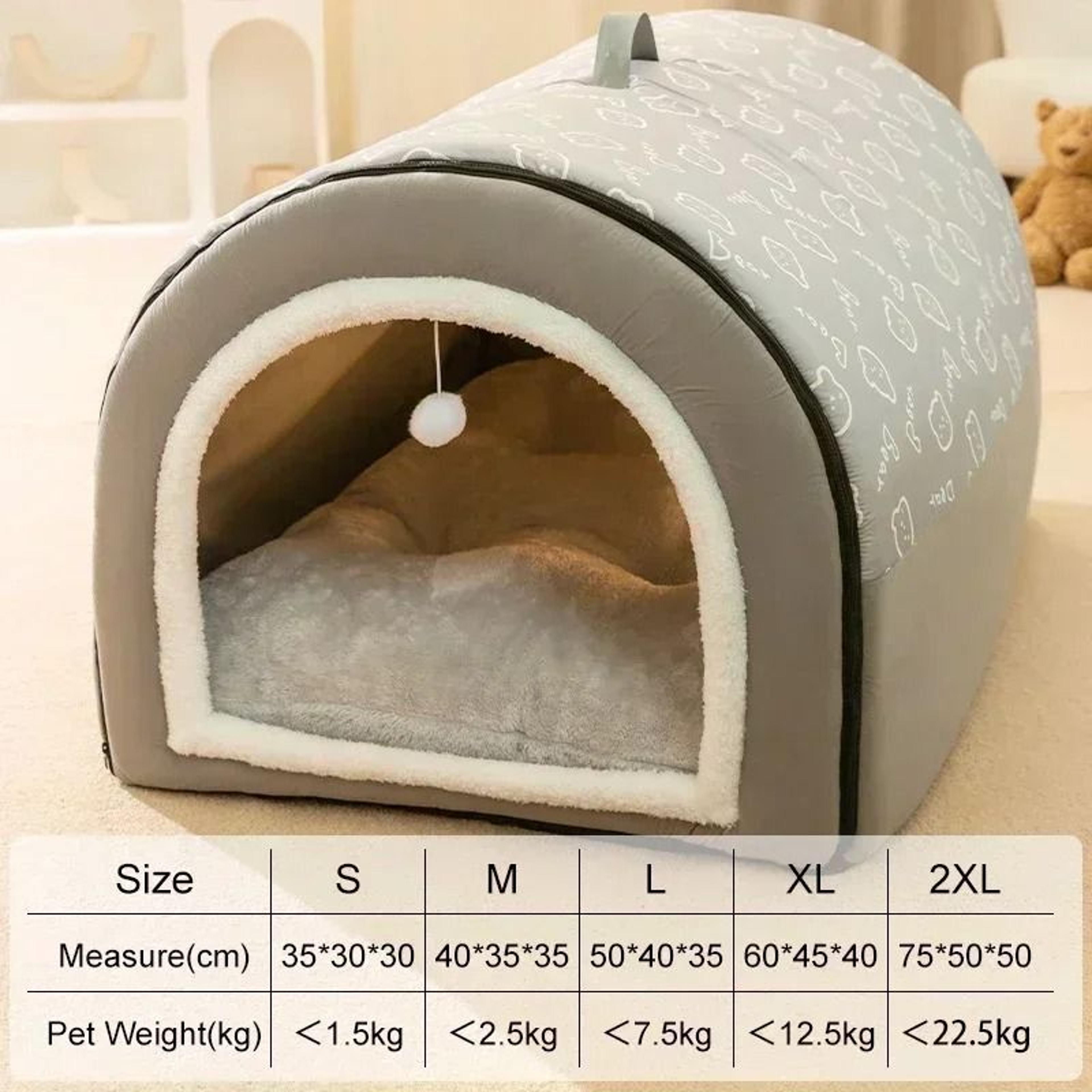 Cozy Removable Winter Pet House 6