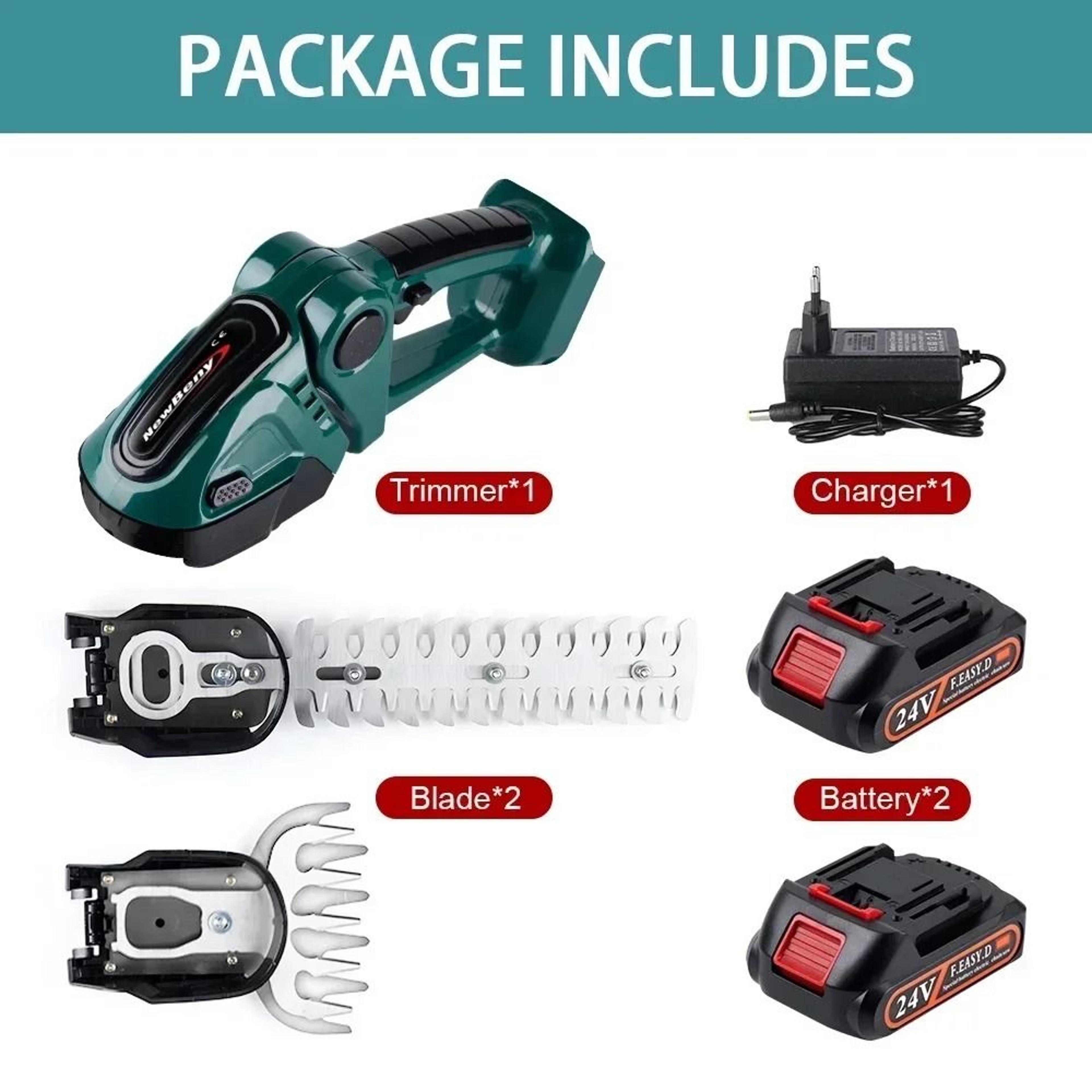 High Velocity Cordless Garden Grooming System 11