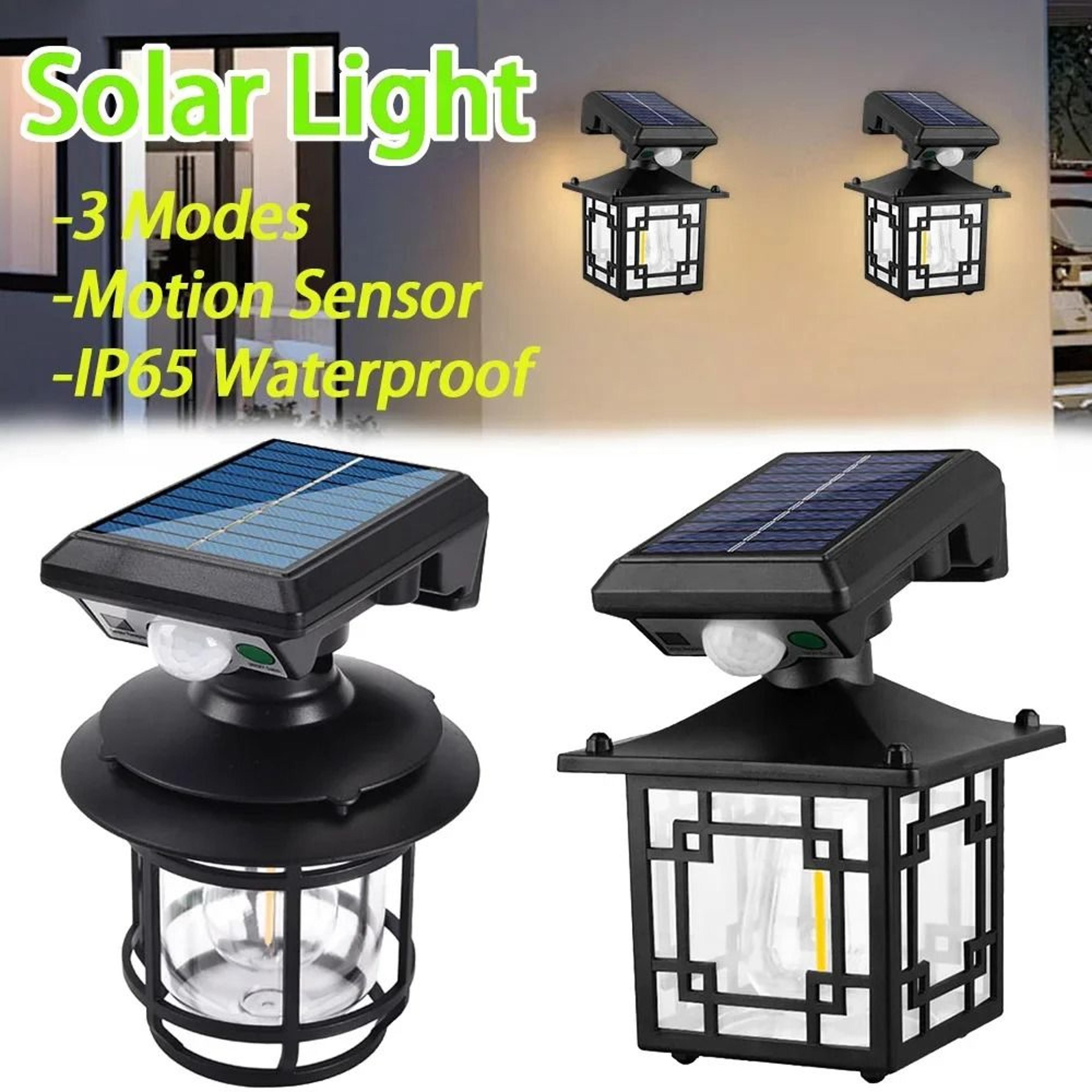 Retro Solar Motion Induction Wall Lamp 0