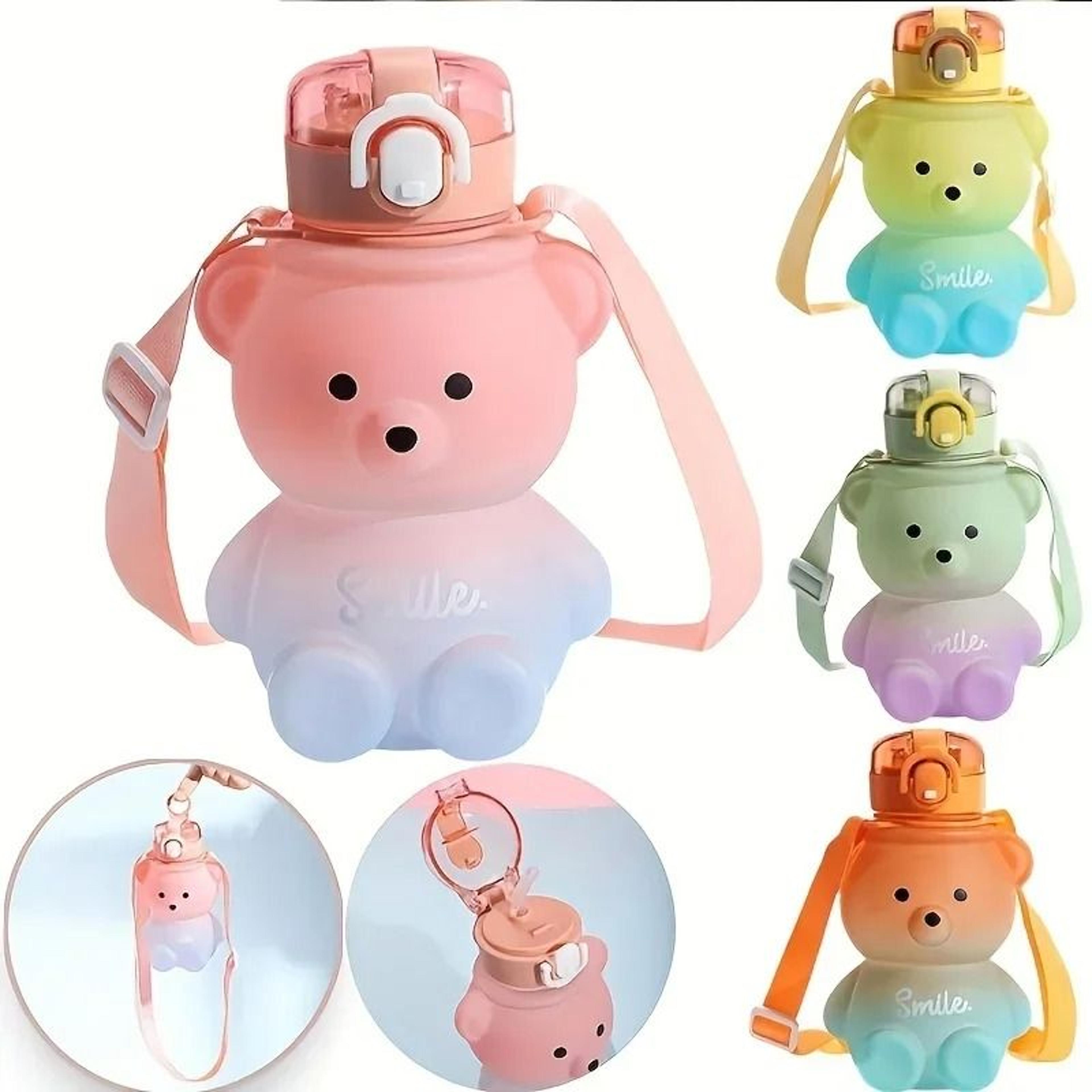 Bear Gradient Cute Water Cup 0