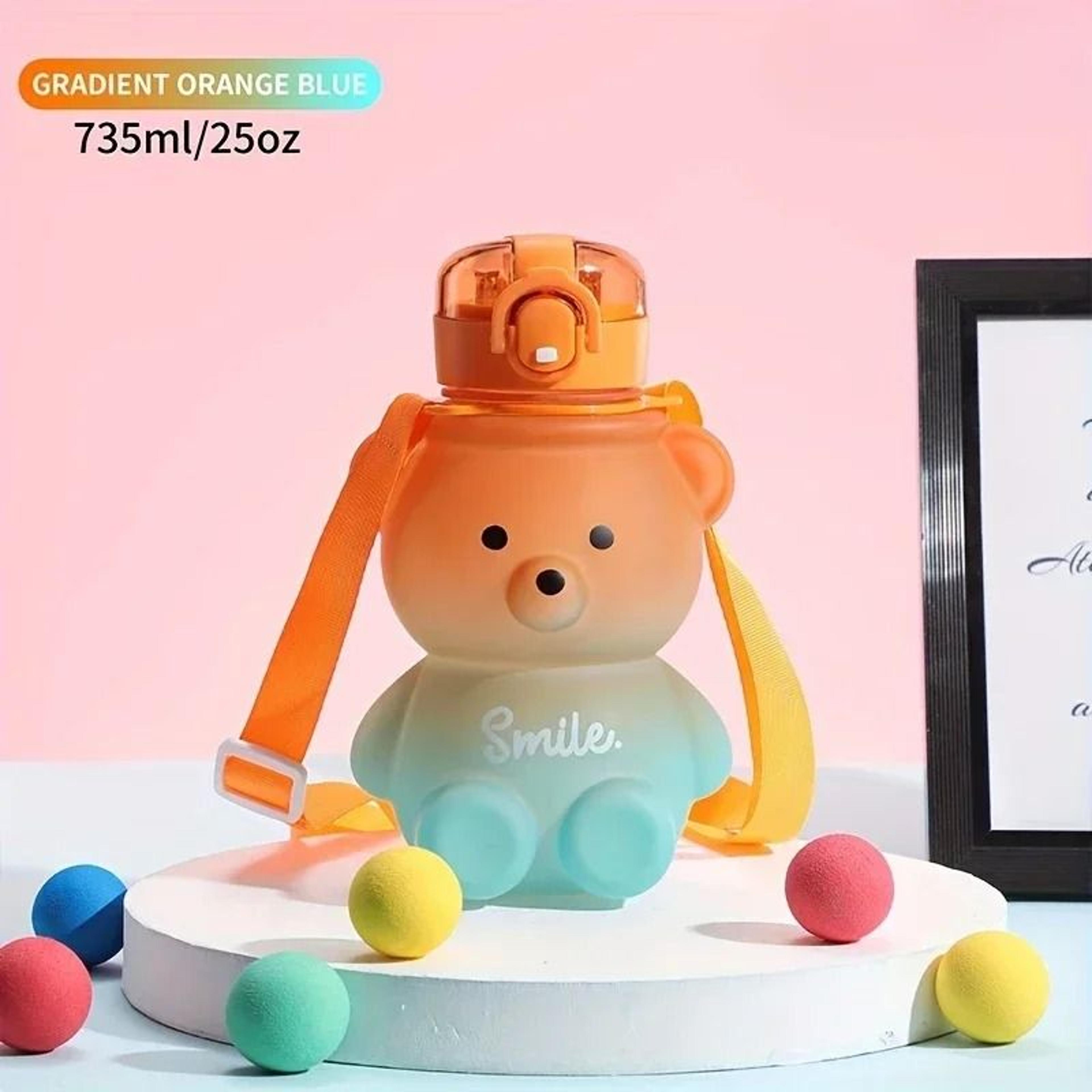 Bear Gradient Cute Water Cup 8