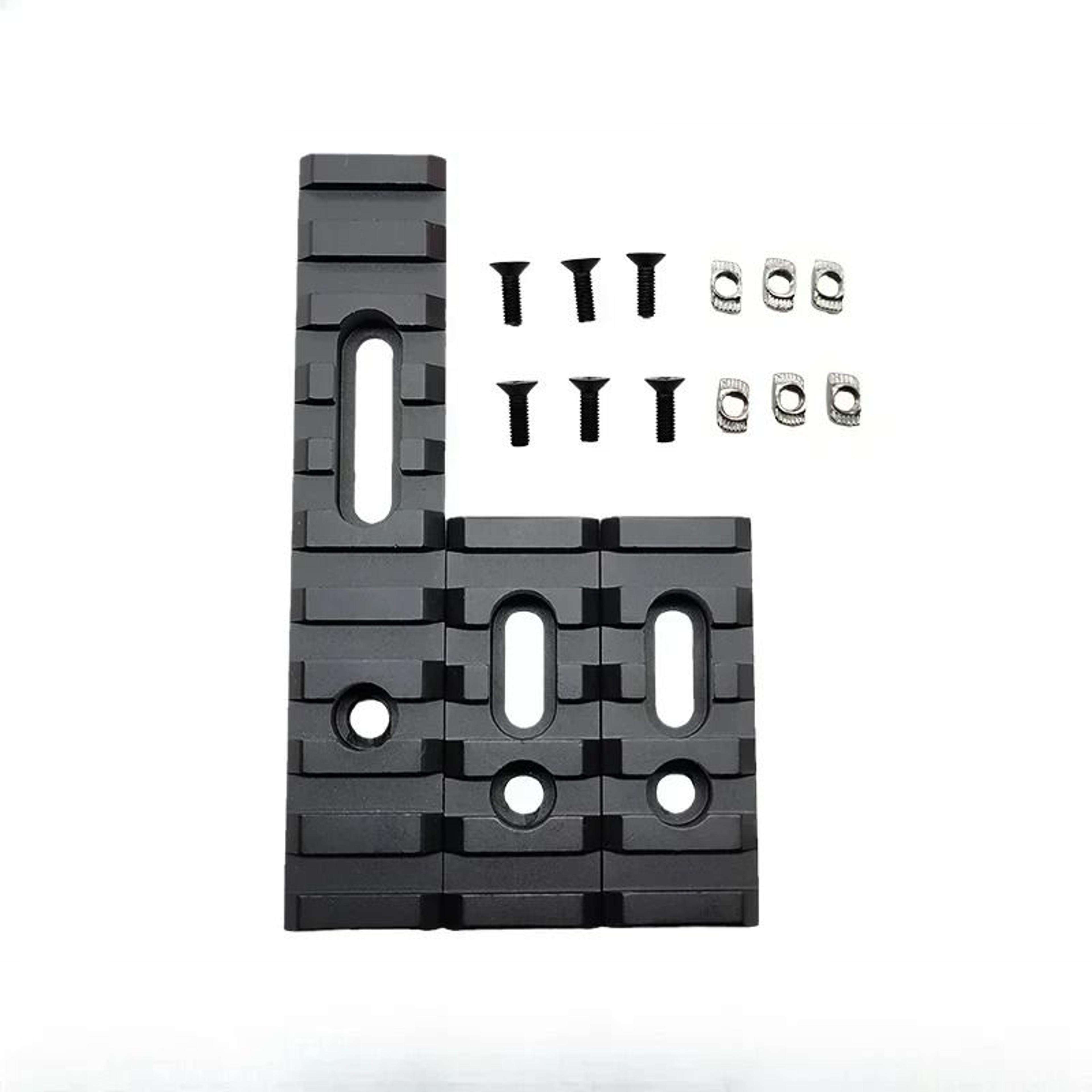Aluminum Tactical Helmet Rail Mount Adapter Set 10