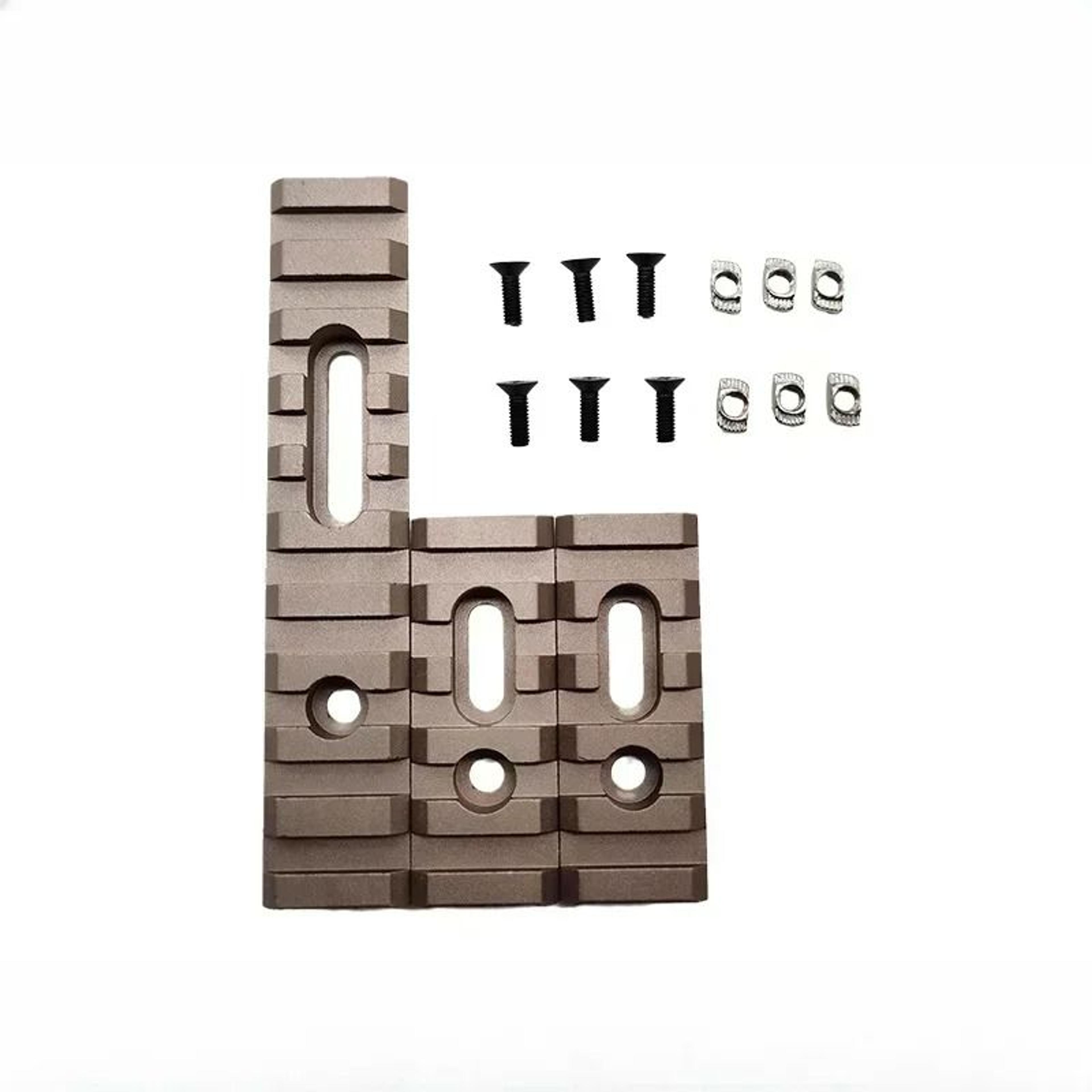 Aluminum Tactical Helmet Rail Mount Adapter Set 11