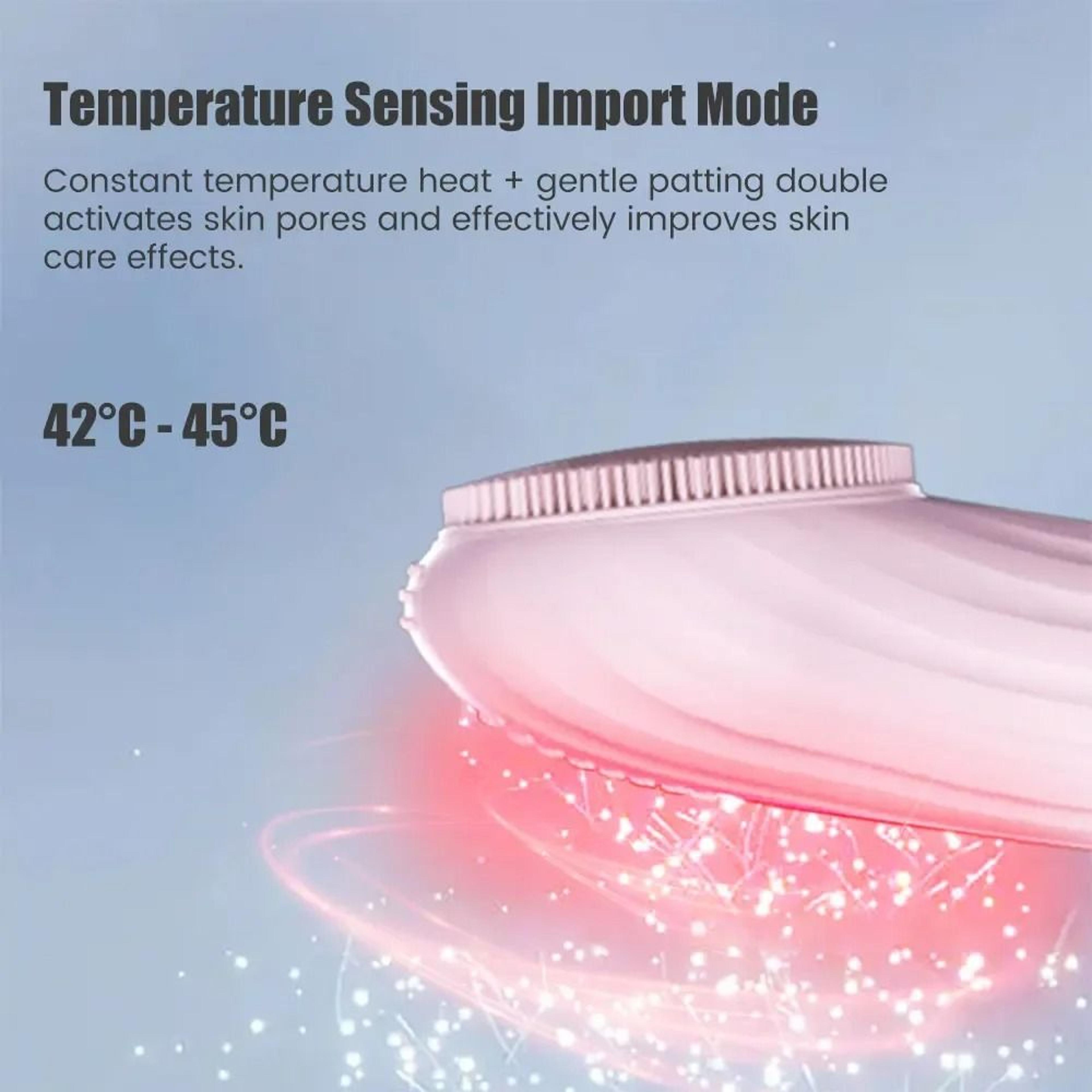 Sonic Silicone Facial Cleansing Brush And Massager 4