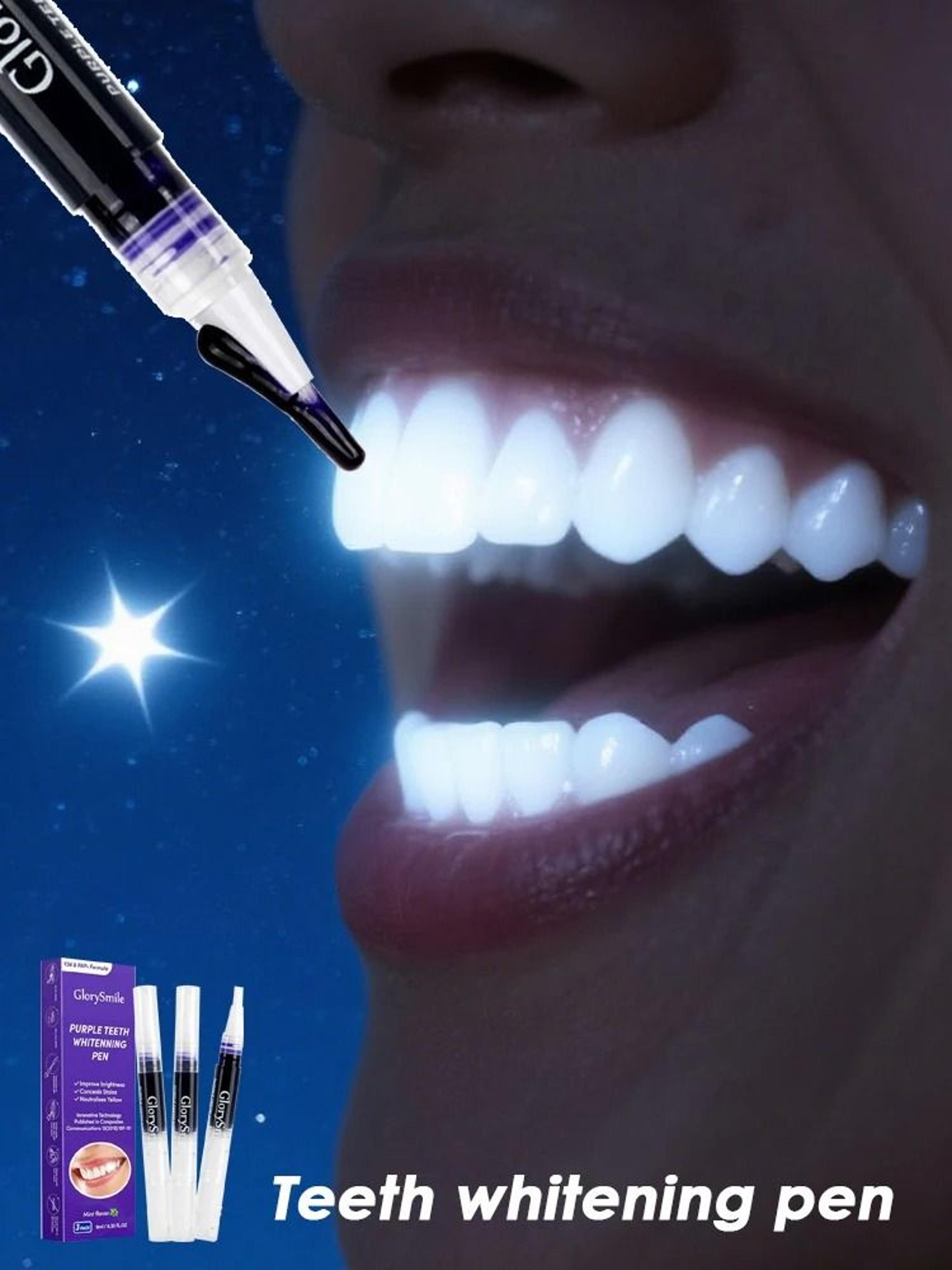 Purple Precision Color Correcting Teeth Whitening Pen 0