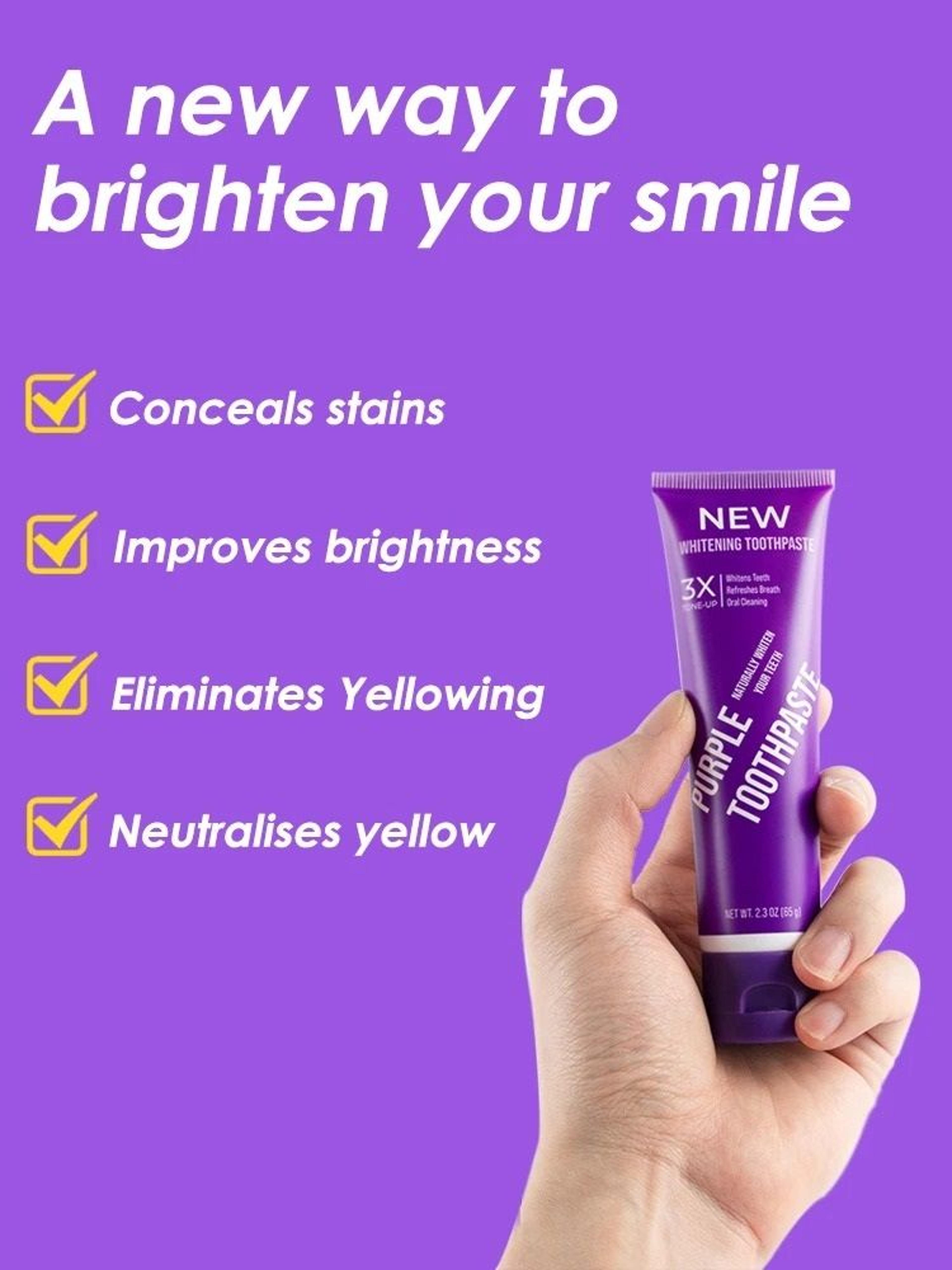 Color Correcting Advanced Teeth Whitening Toothpaste 1