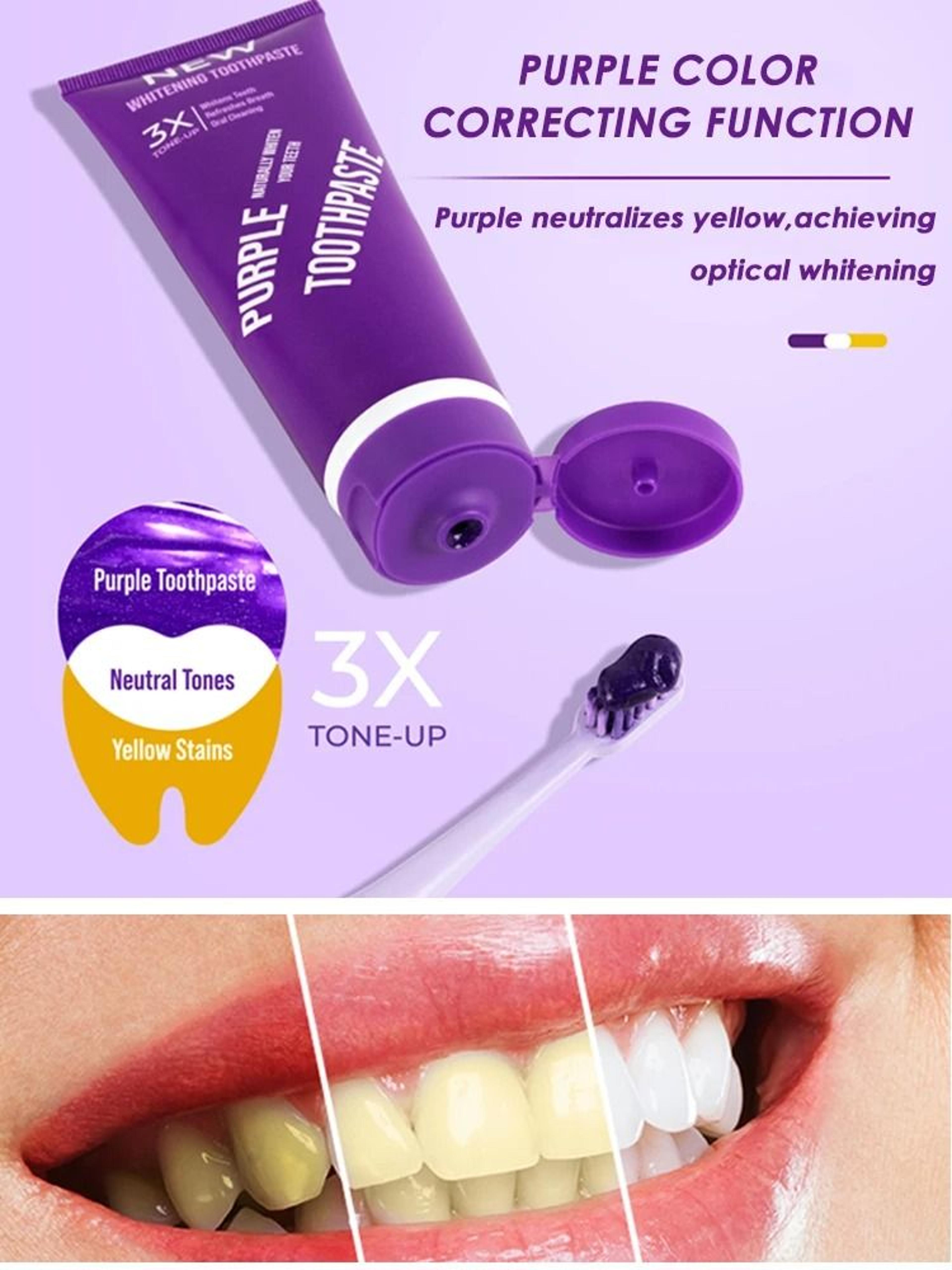 Color Correcting Advanced Teeth Whitening Toothpaste 4