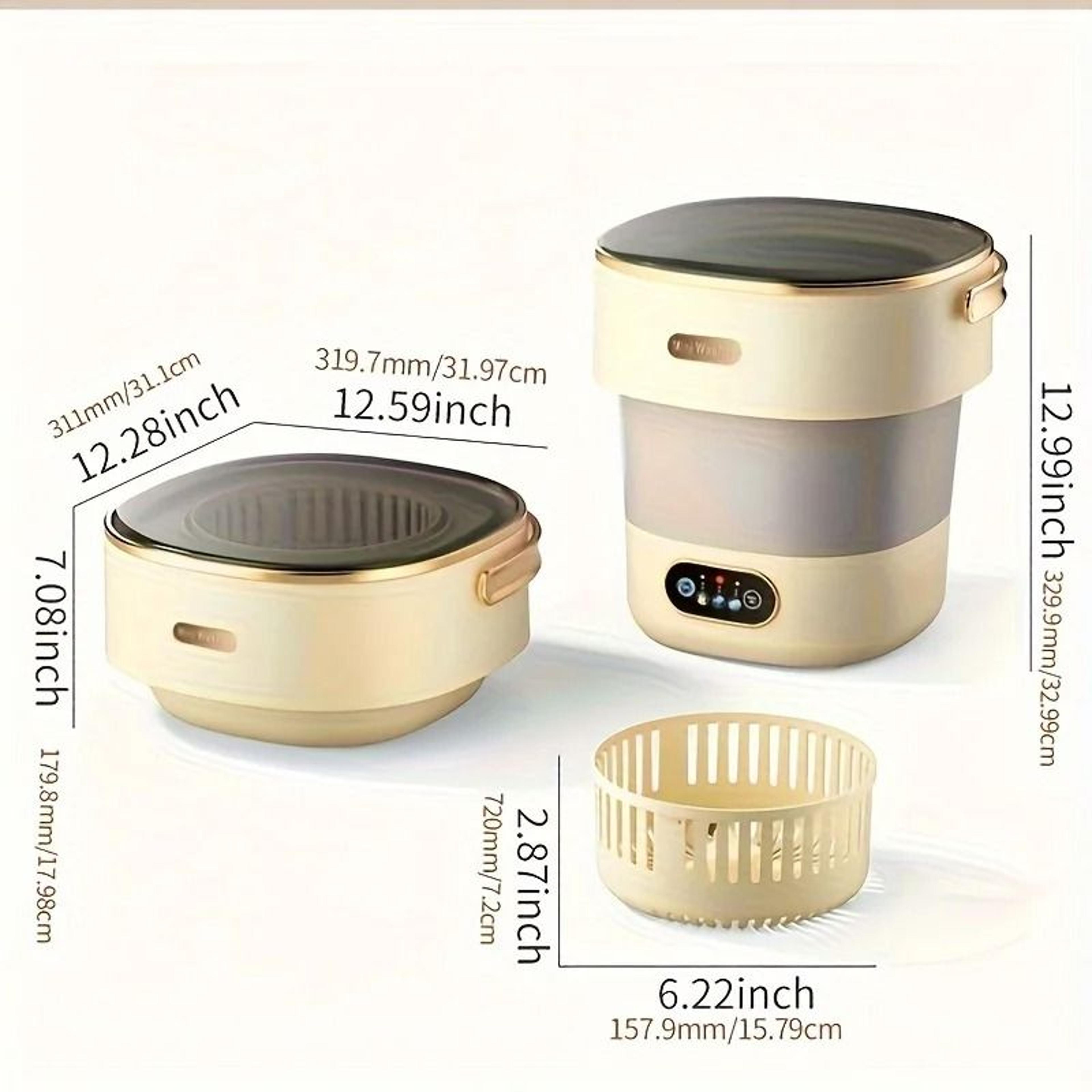 Travel Ready Collapsible 15L Washer  Spin Dryer 2