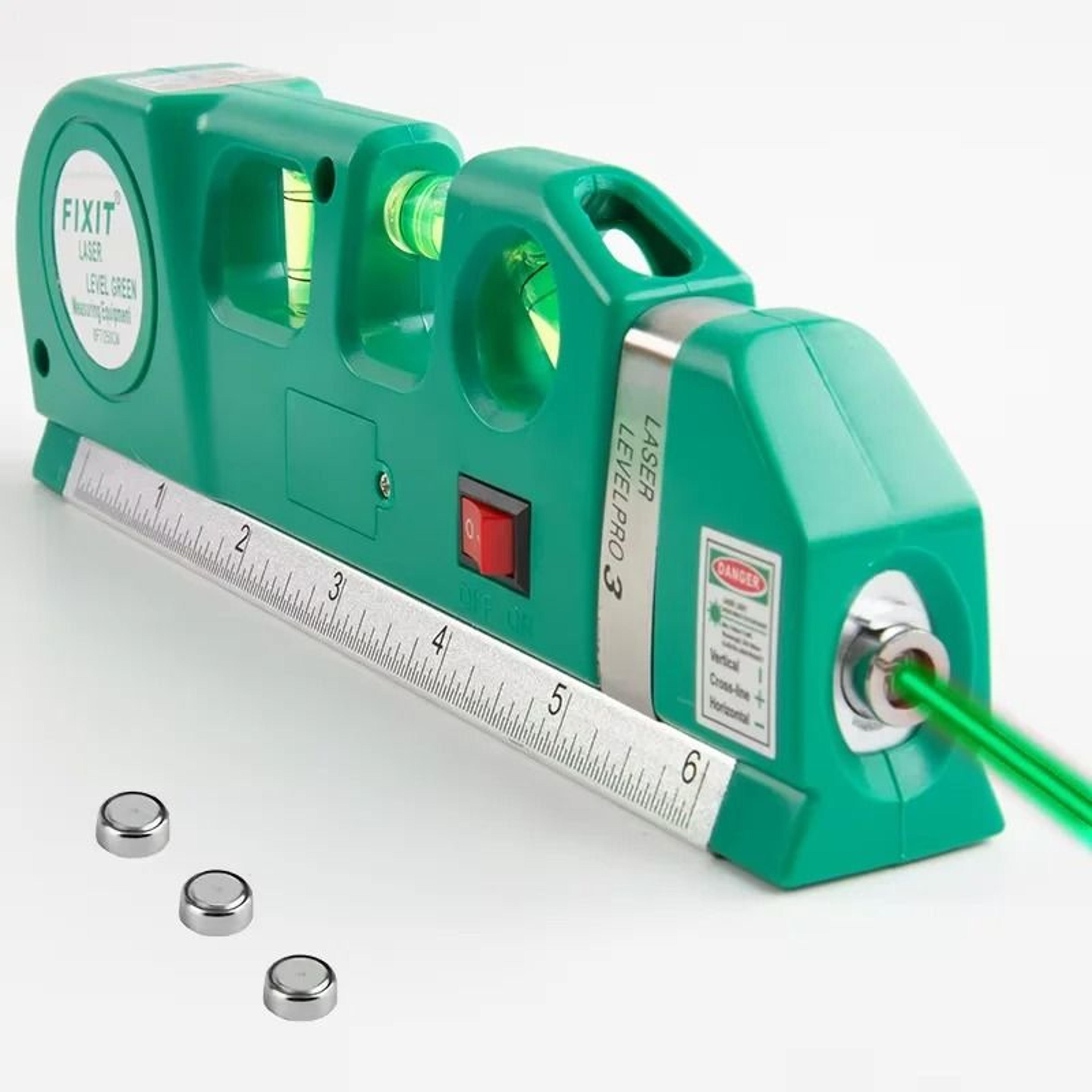 Multipurpose Precision Laser Level And Tape Measure Kit 6