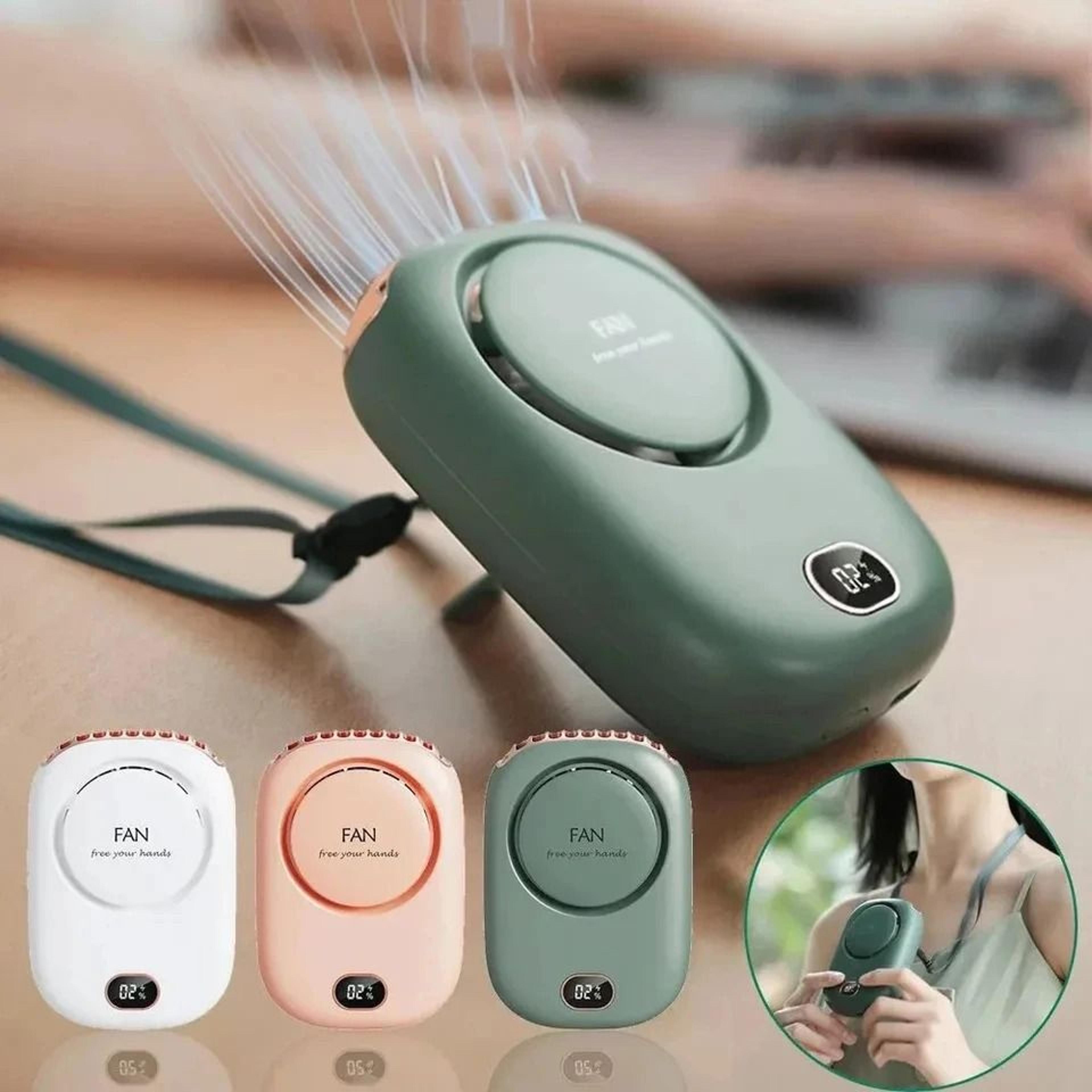 Mini Portable Bladeless Turbo Handheld Fan 0