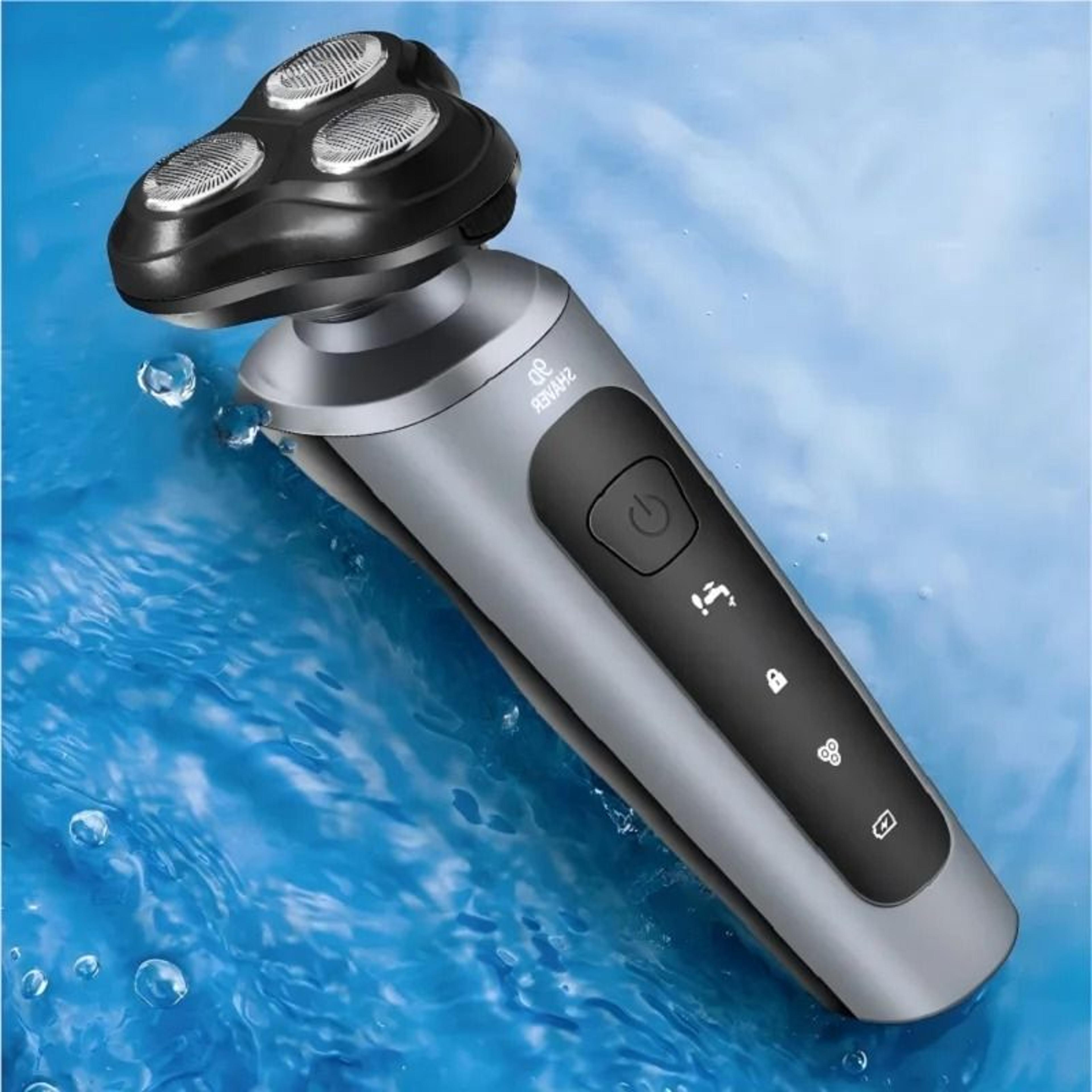Precision Intelligent Rechargeable Wet And Dry Mens Shaver 2