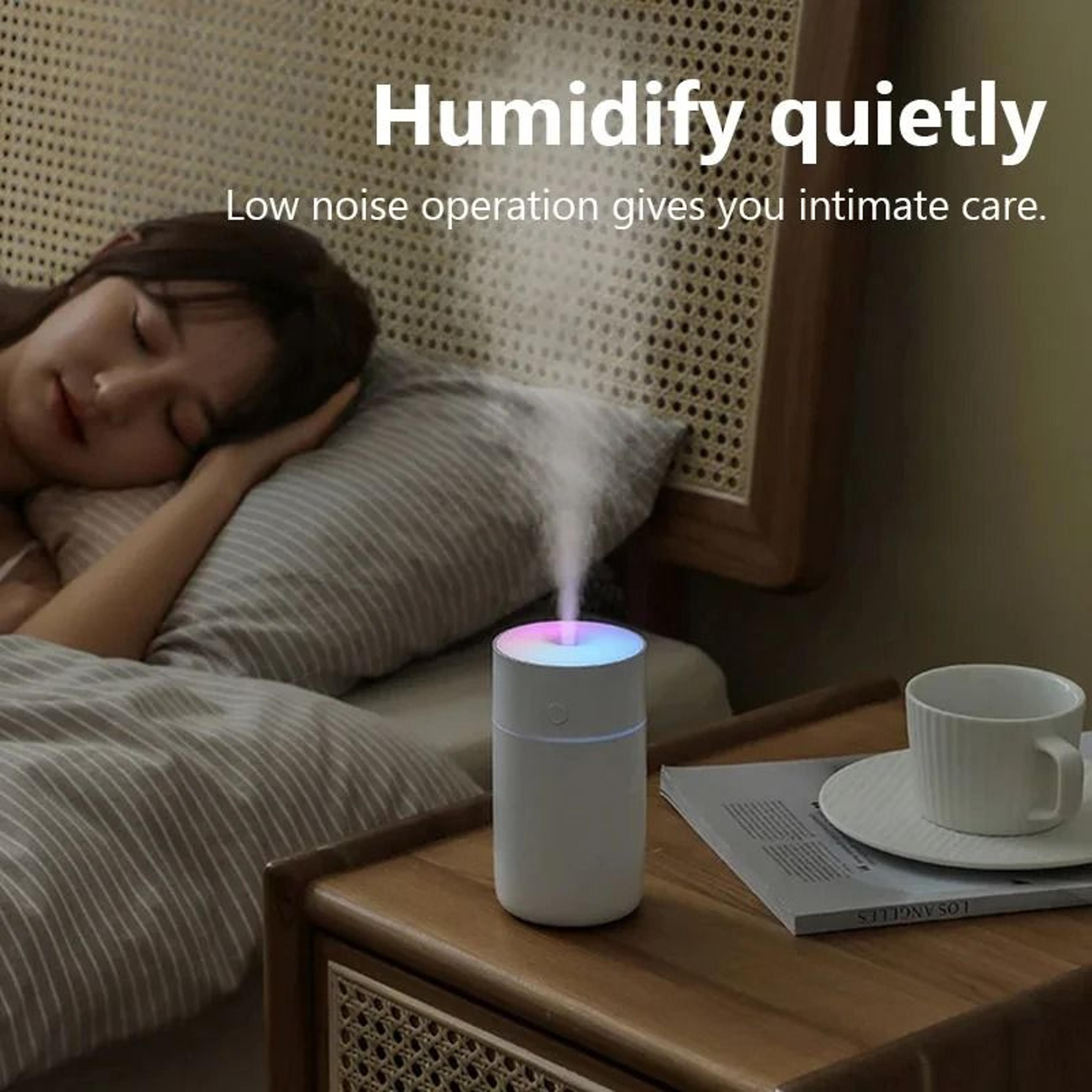 Wireless Colorful Portable Mini Air Humidifier And Aroma Diffuser 1
