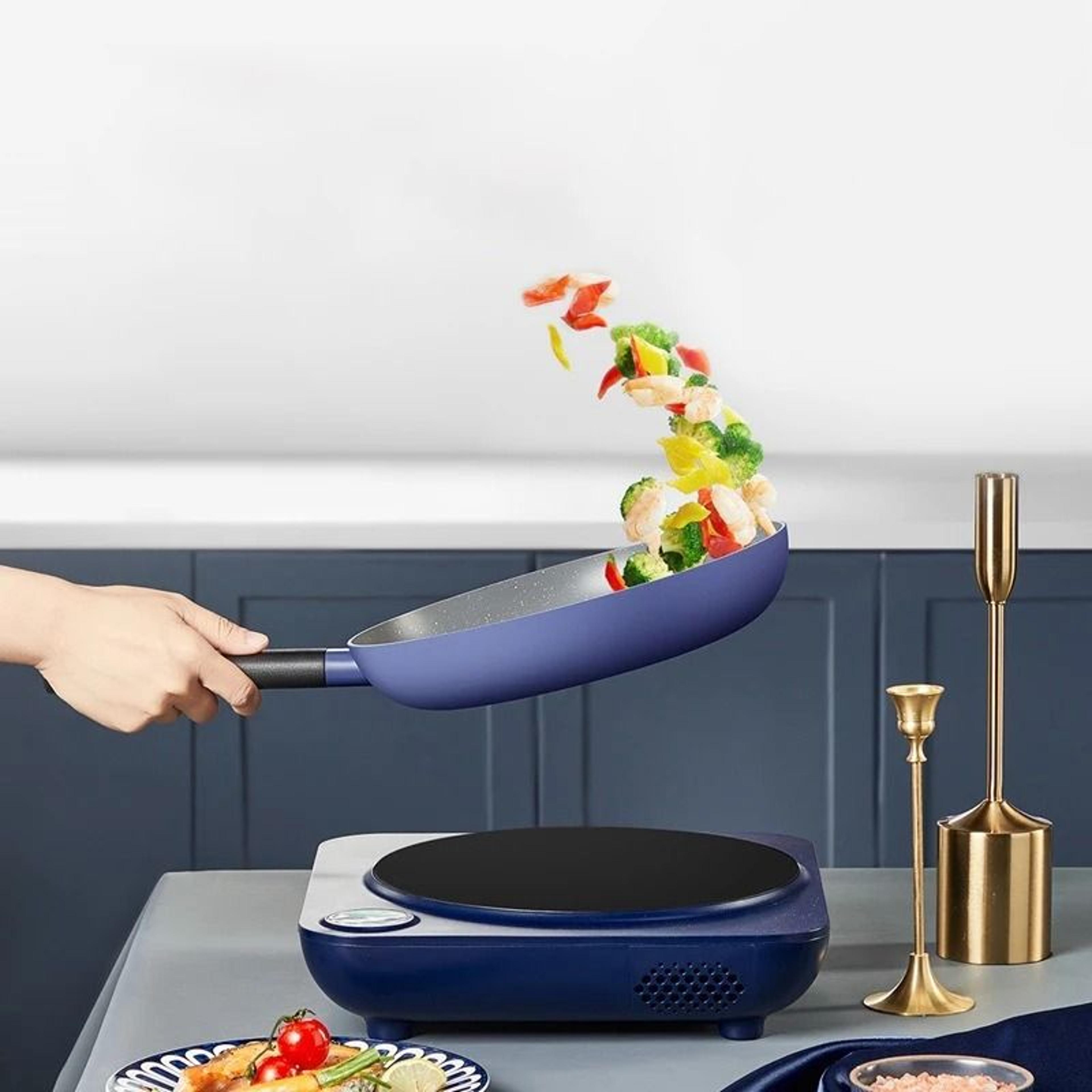 Professional 10 Inch Non Stick Medical Stone Frying Pan 1
