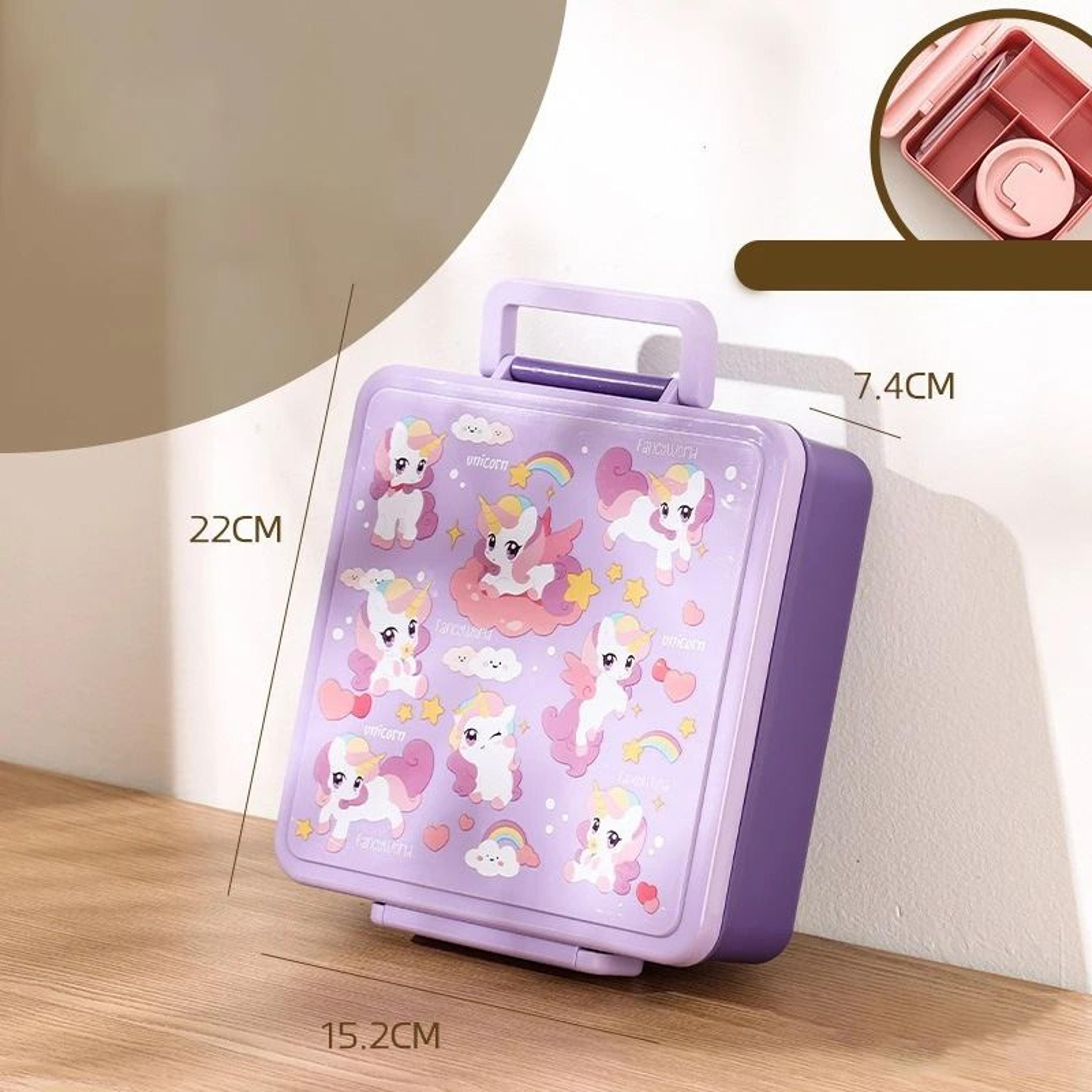 Professional 338 Oz Cartoon Bento Lunch Box 5