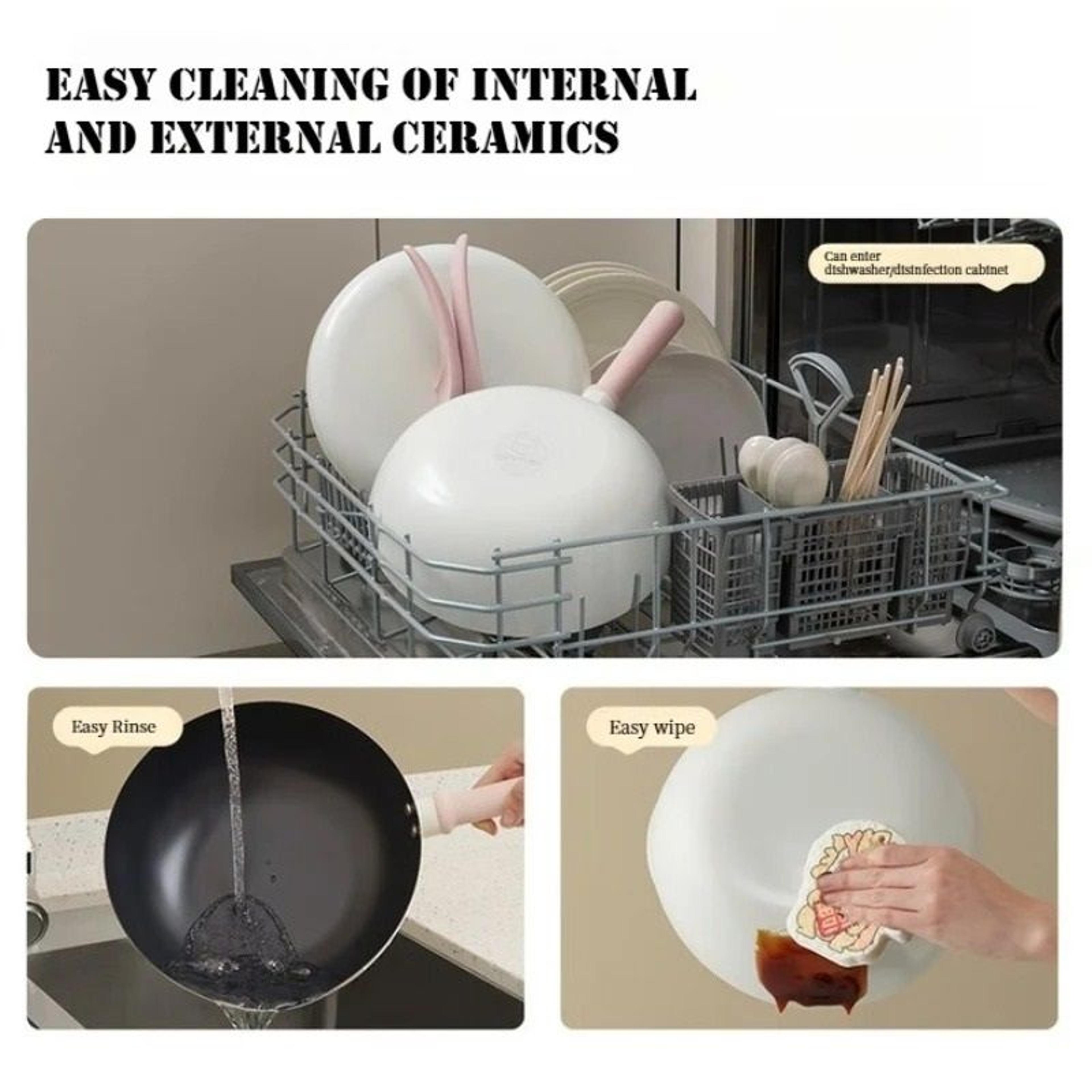 Enchanted Hare Ceramic  Iron Infusion Saucepan 4