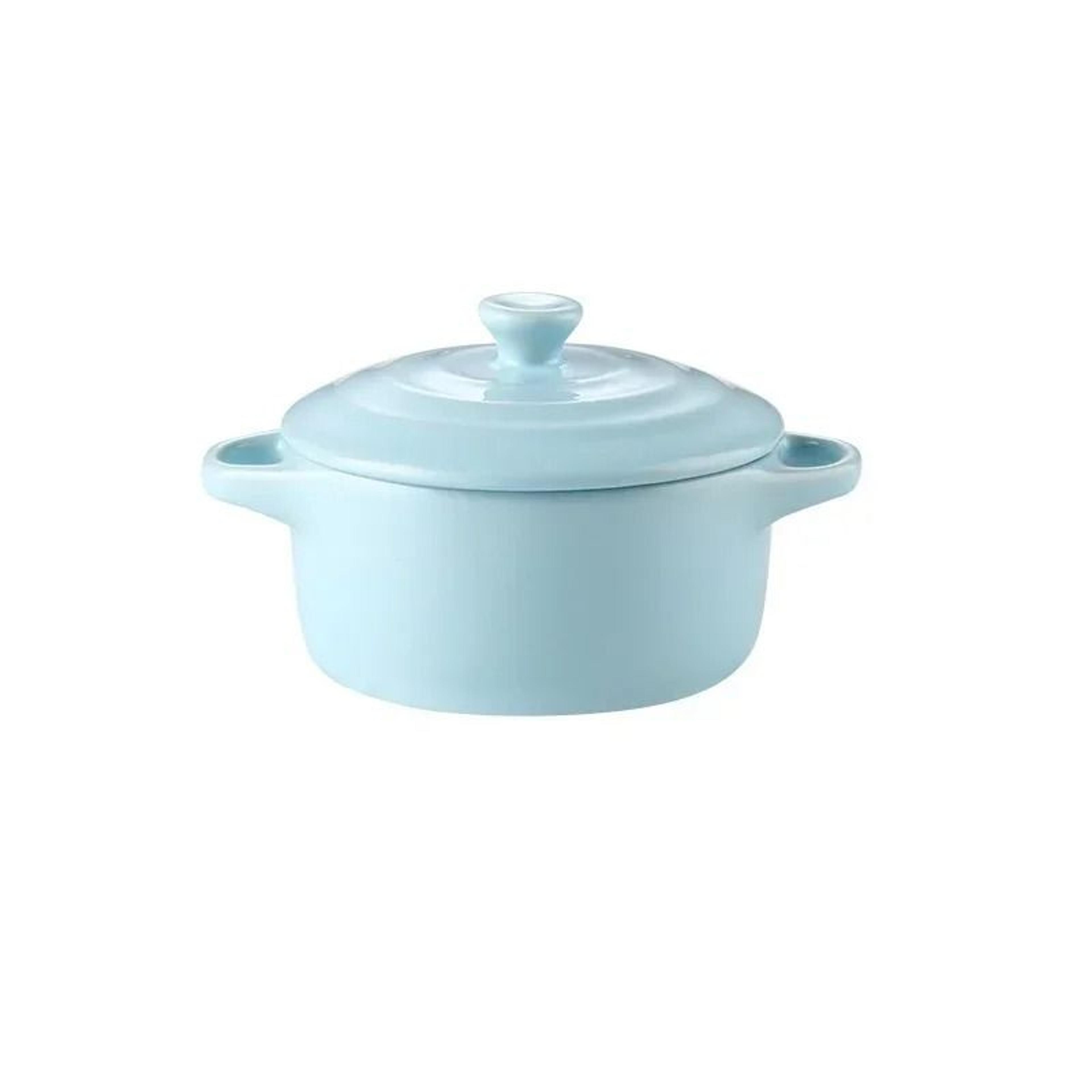 Artisan Glazed Infusion Ramekin With Integrated Lid 5