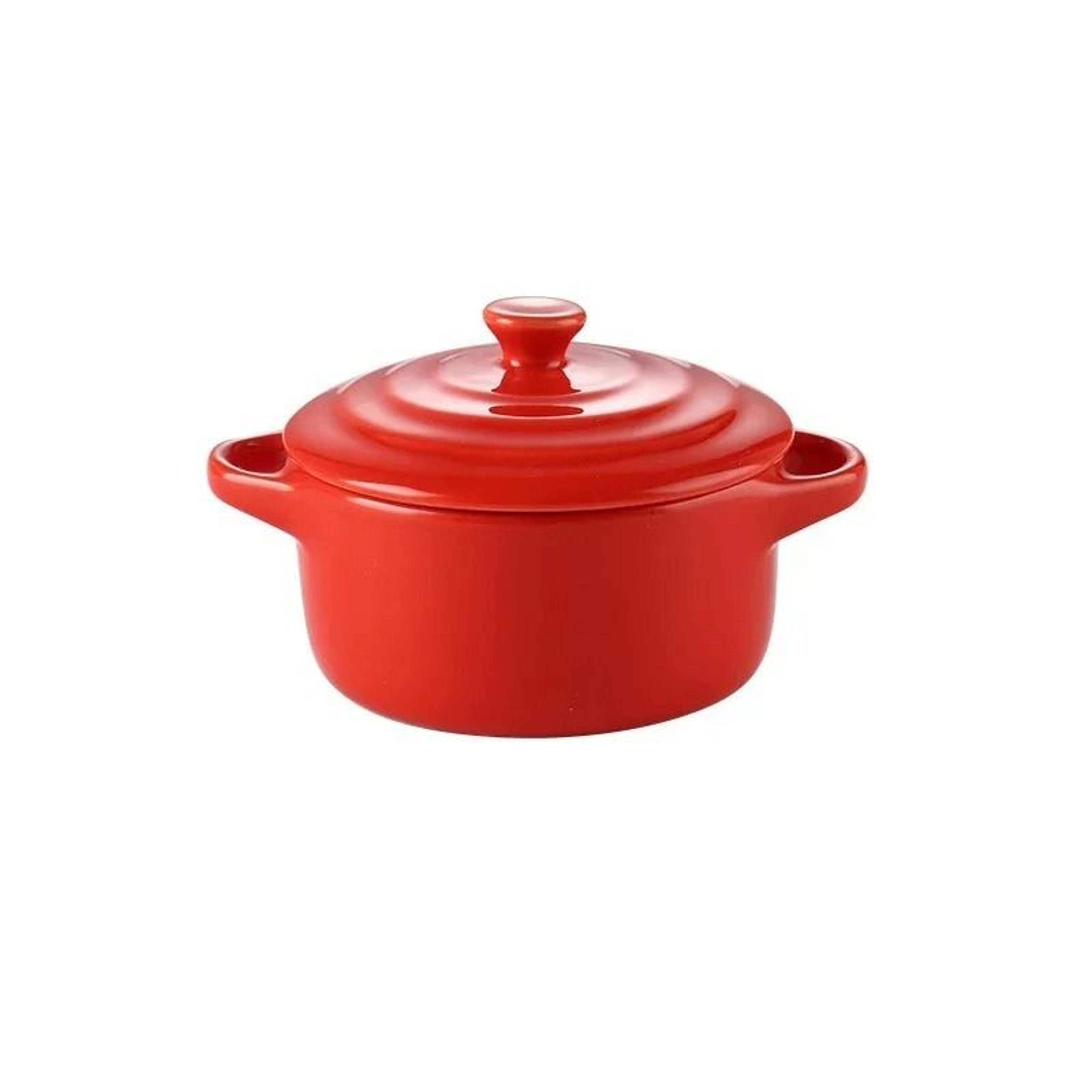 Artisan Glazed Infusion Ramekin With Integrated Lid 6