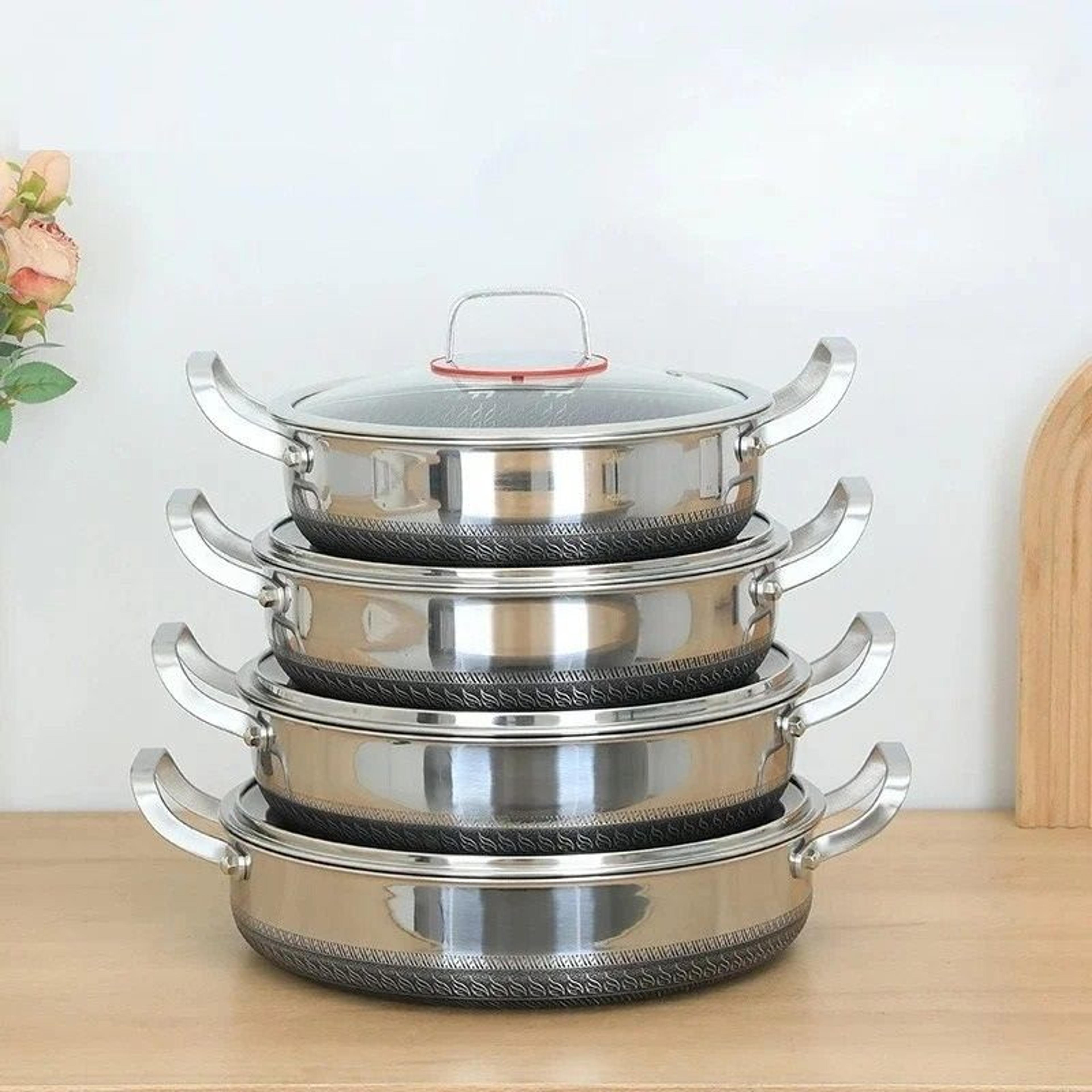 Multi Tasking Stainless Steel Searing And Simmering System 0
