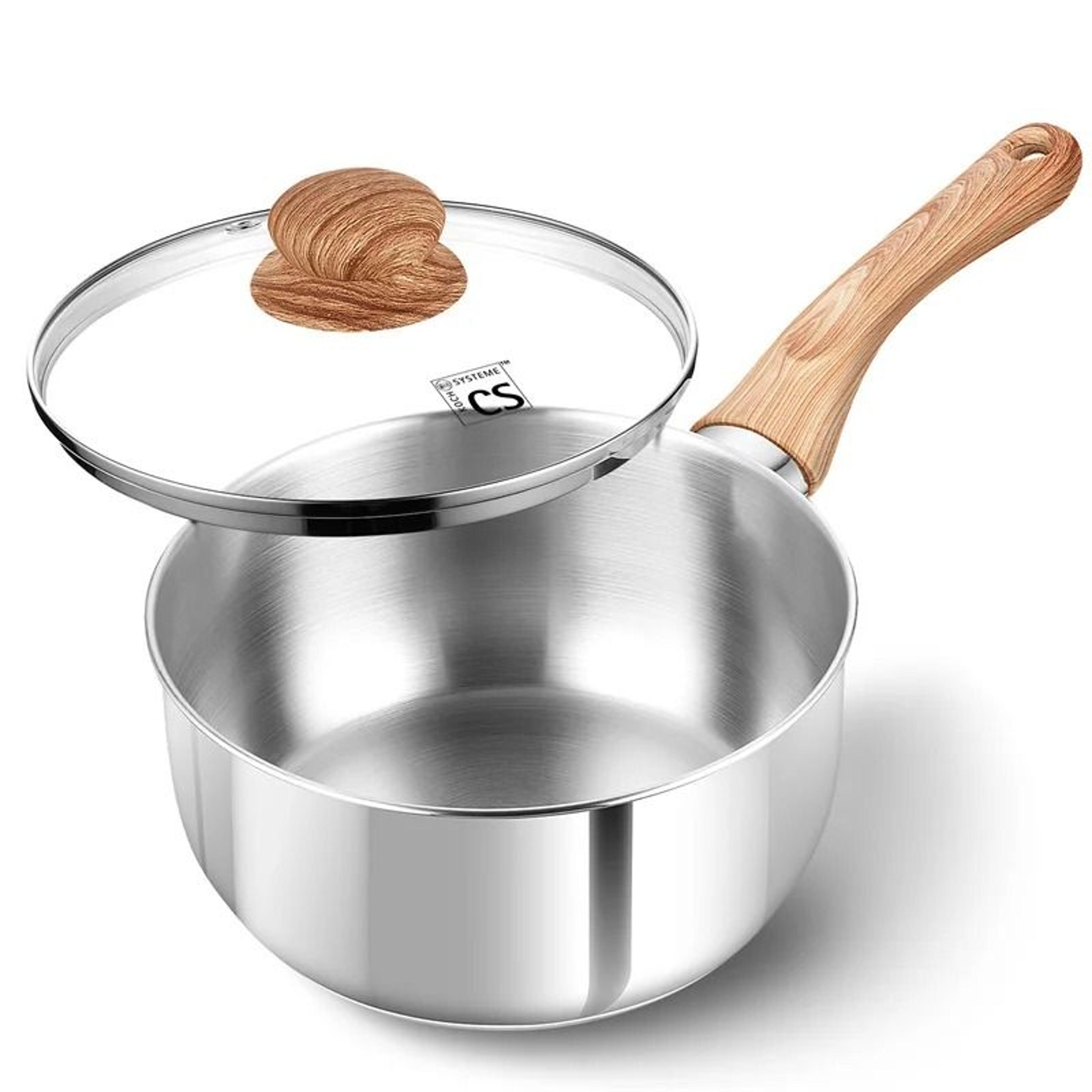 Culinary Grade Stainless Steel Saucepan System 7