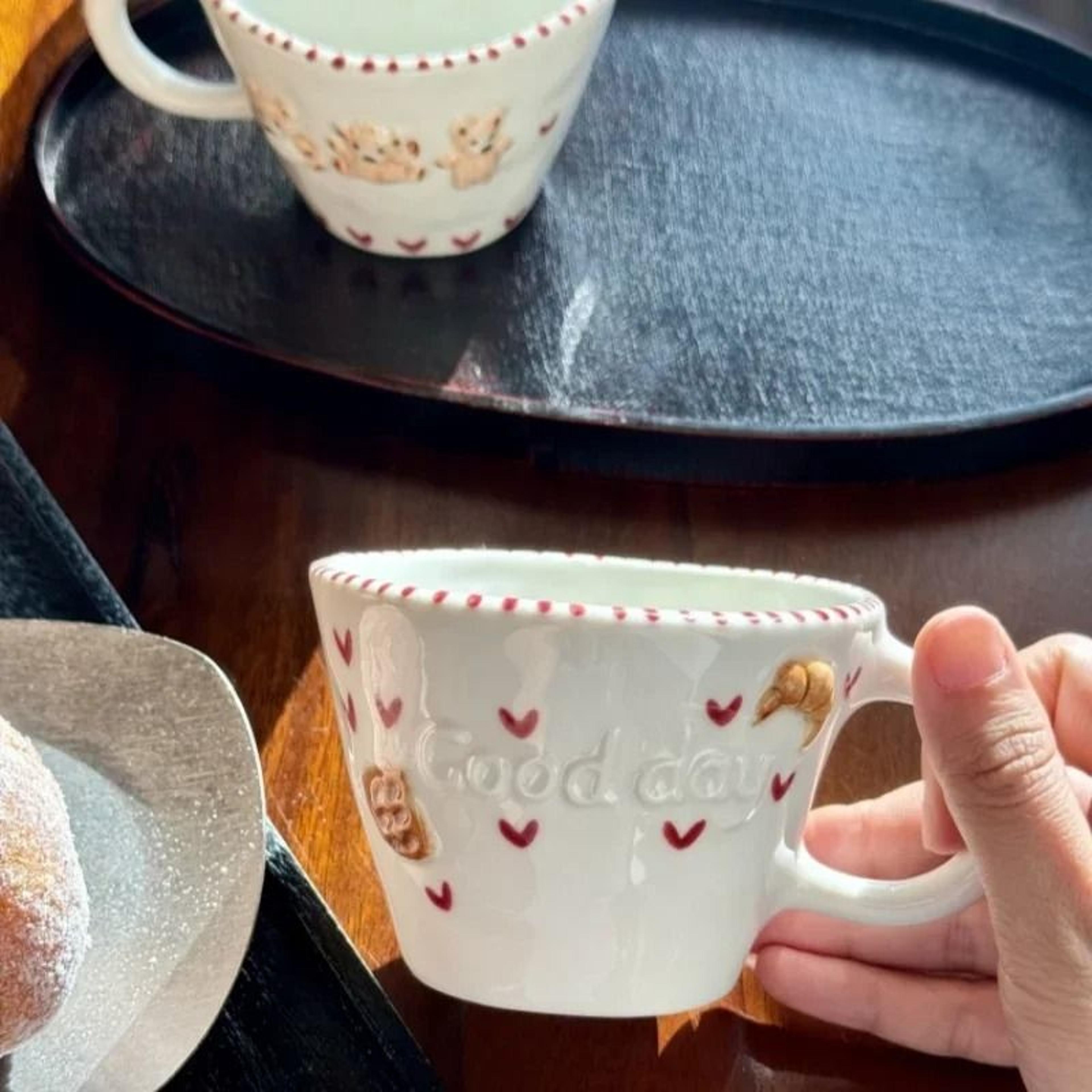 Relief Ceramic Infusion Mug 2