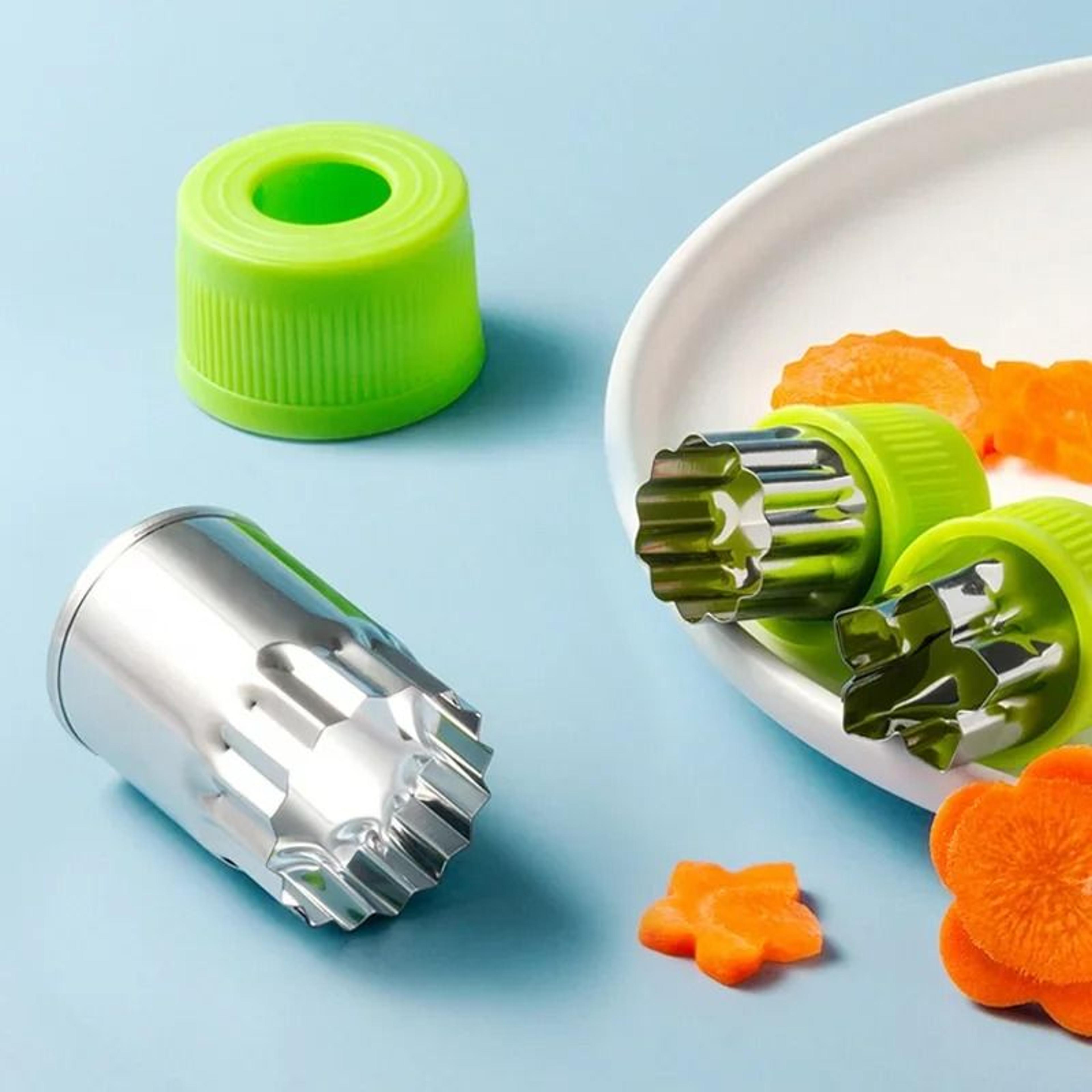 Stainless Steel Decorative Fruit And Vegetable Cutter Set 3