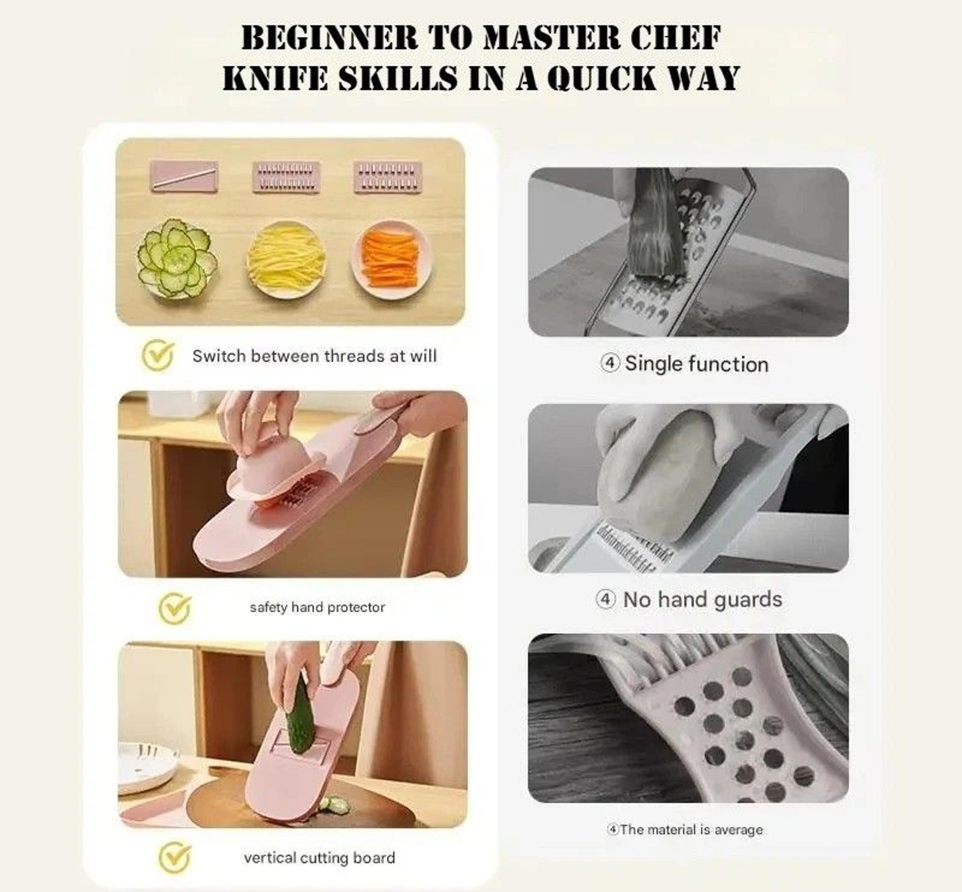Multi Functional Household Grater And Slicer 4