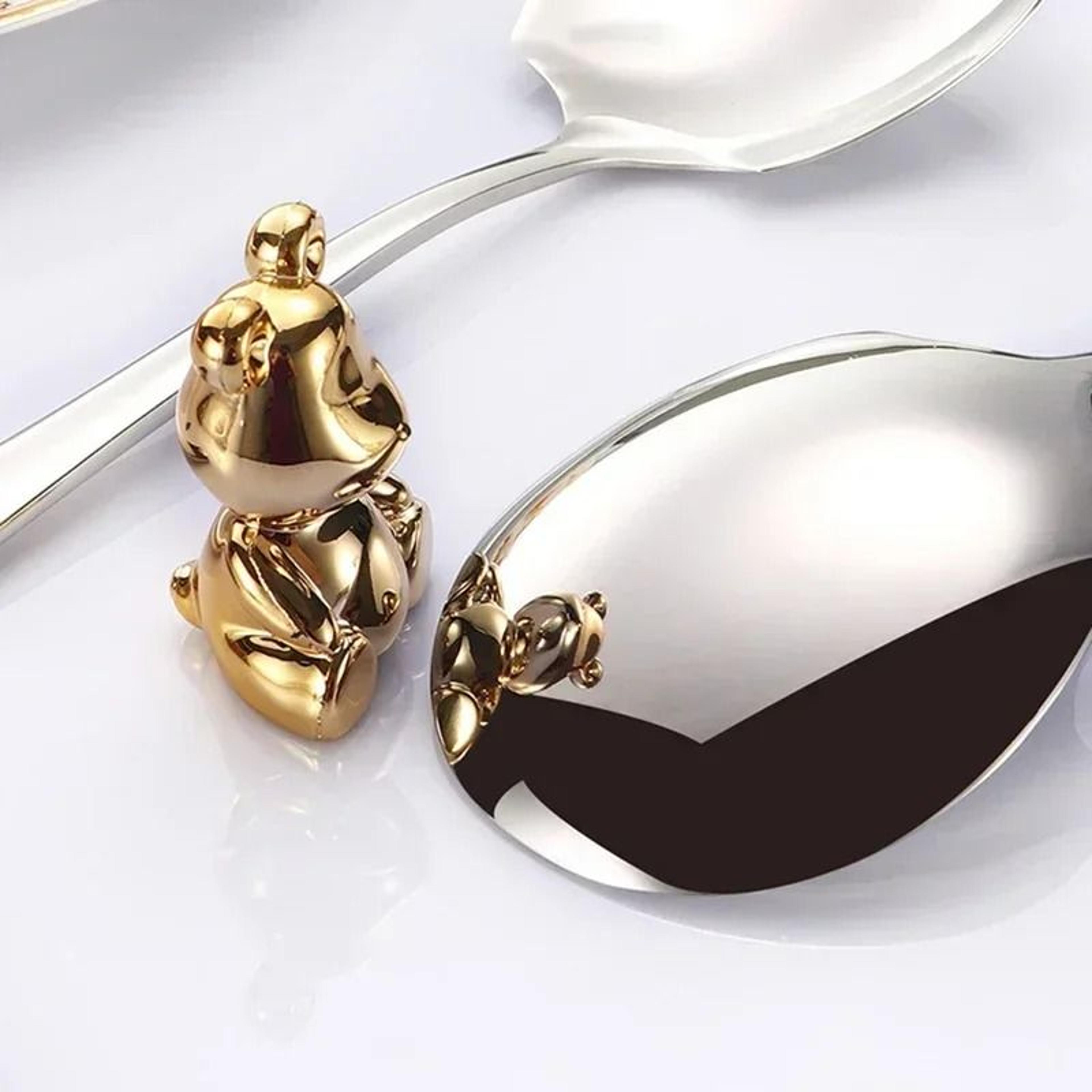 Stainless Steel Long Handle Soup Spoon 4