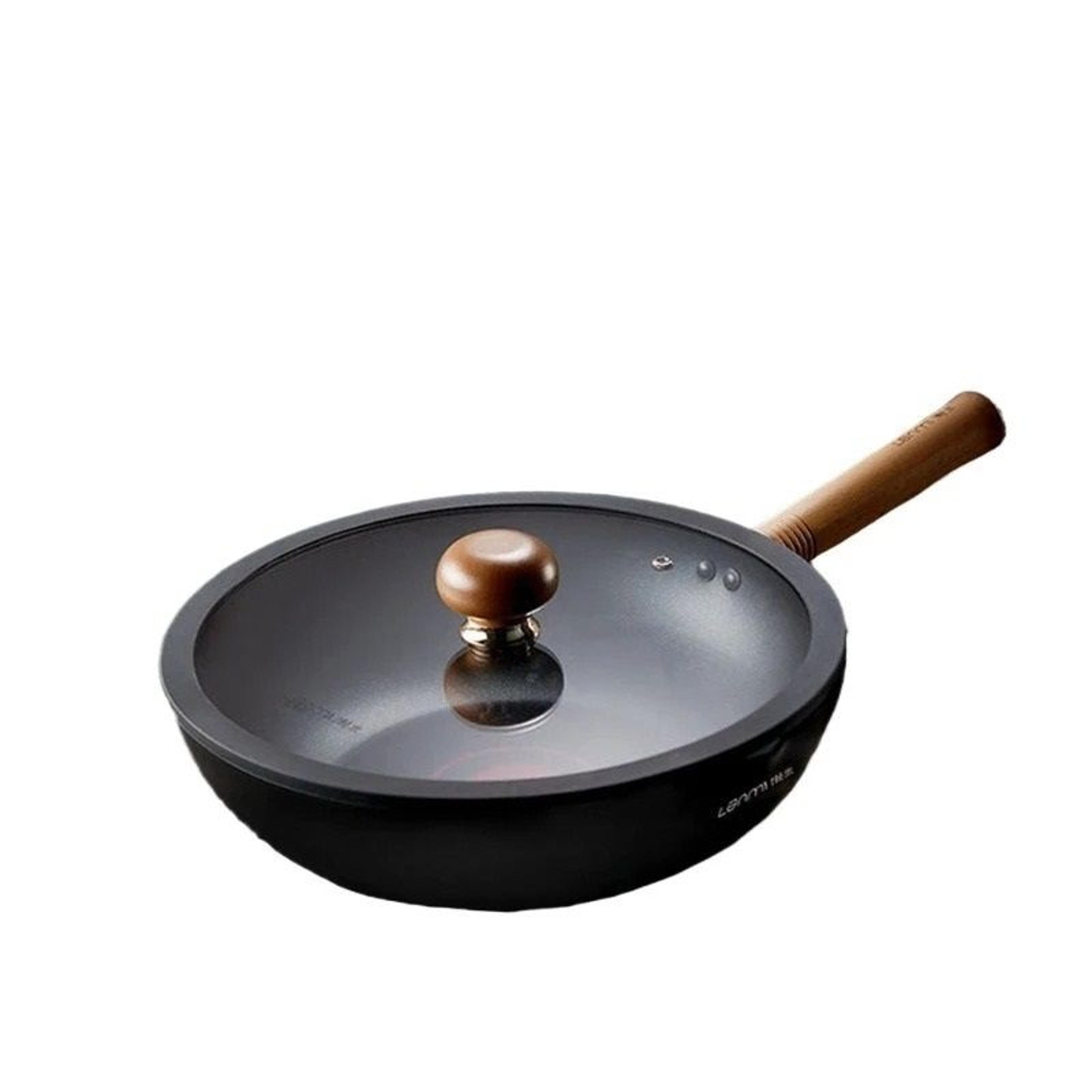 aluminum alloy non-stick skillet wok