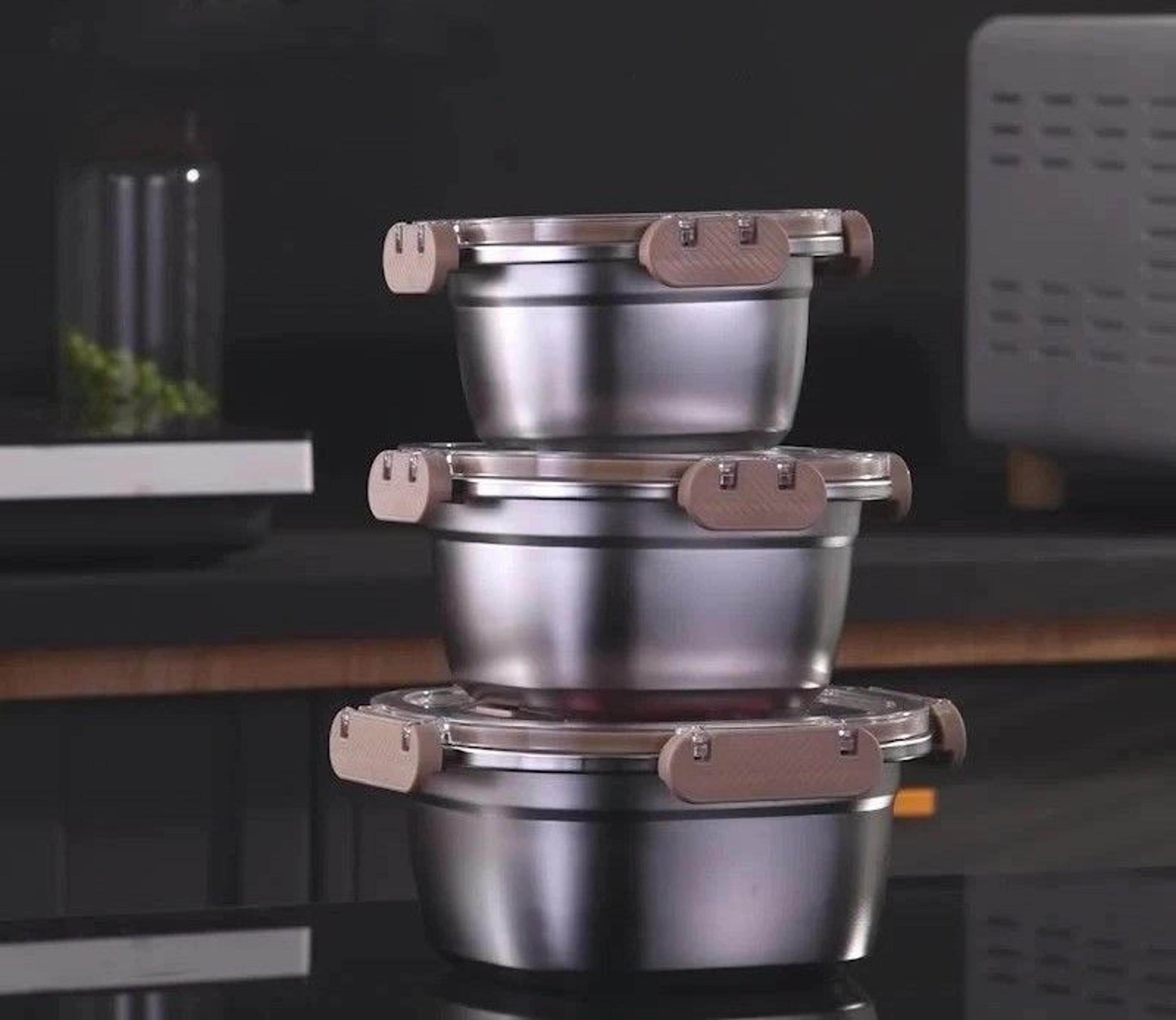 Gourmet Fresh Stainless Steel Lunch Box 0