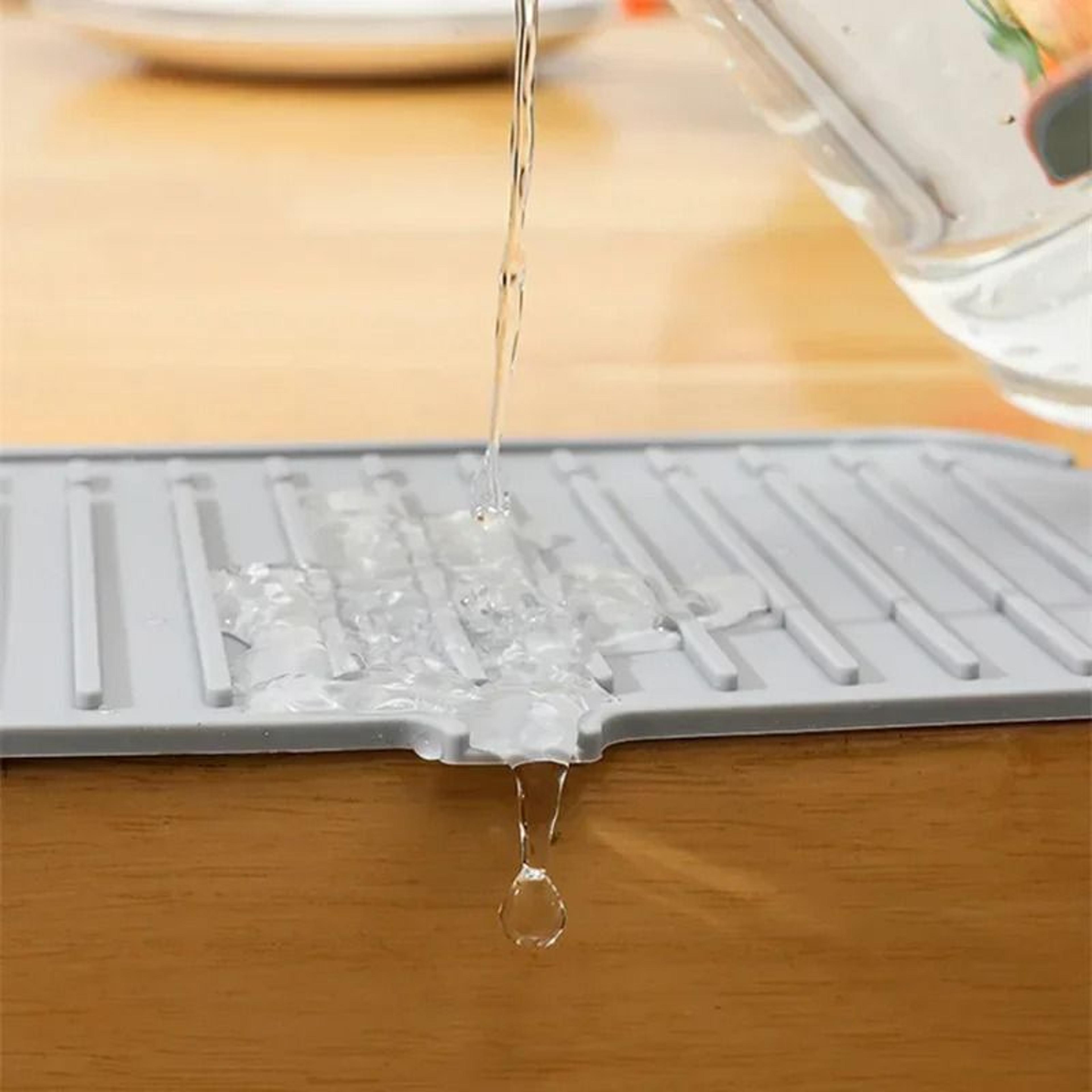 RippleFlow Silicone Faucet Mat 4