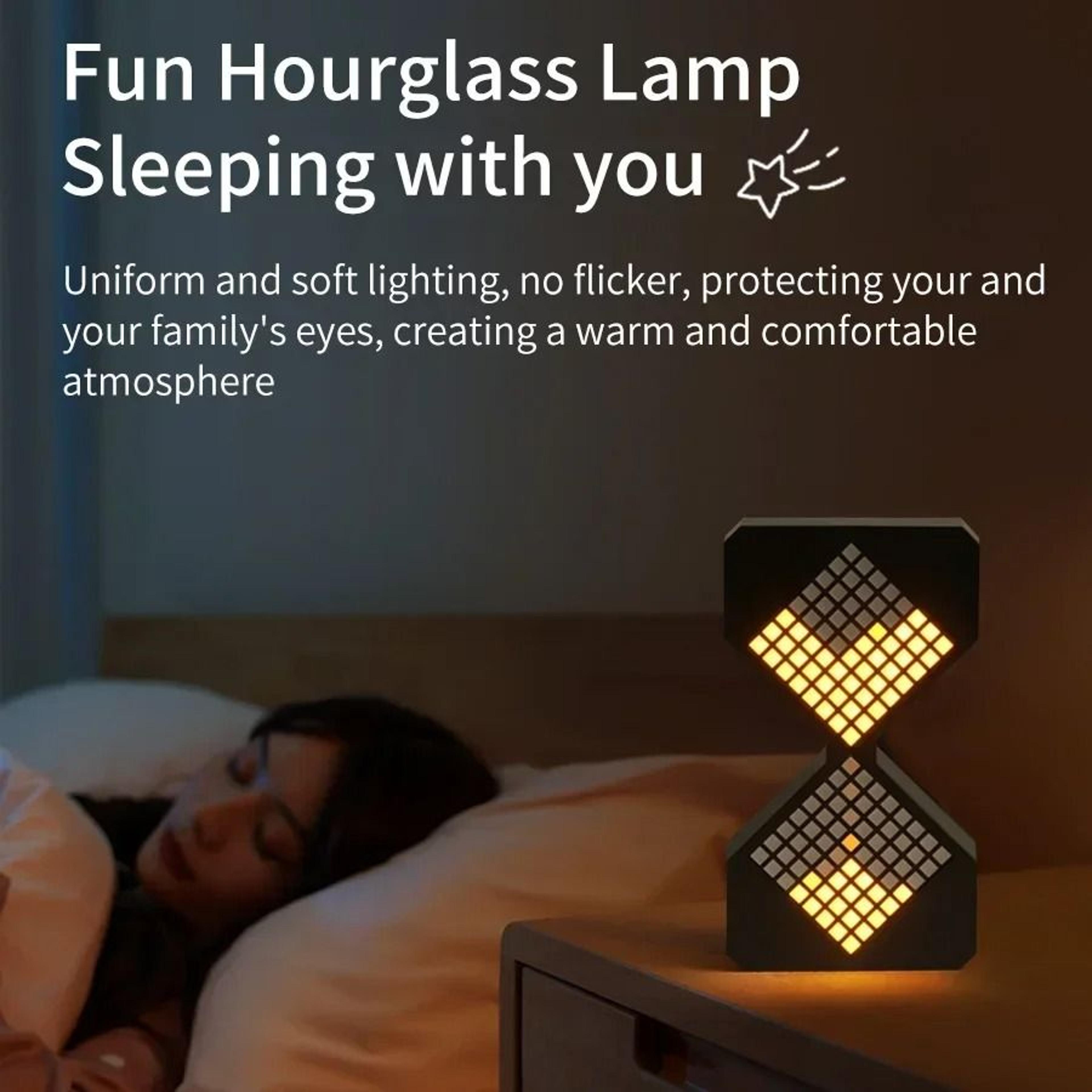 Creative DIY Digital Hourglass Electronic Toy Game Timer 2