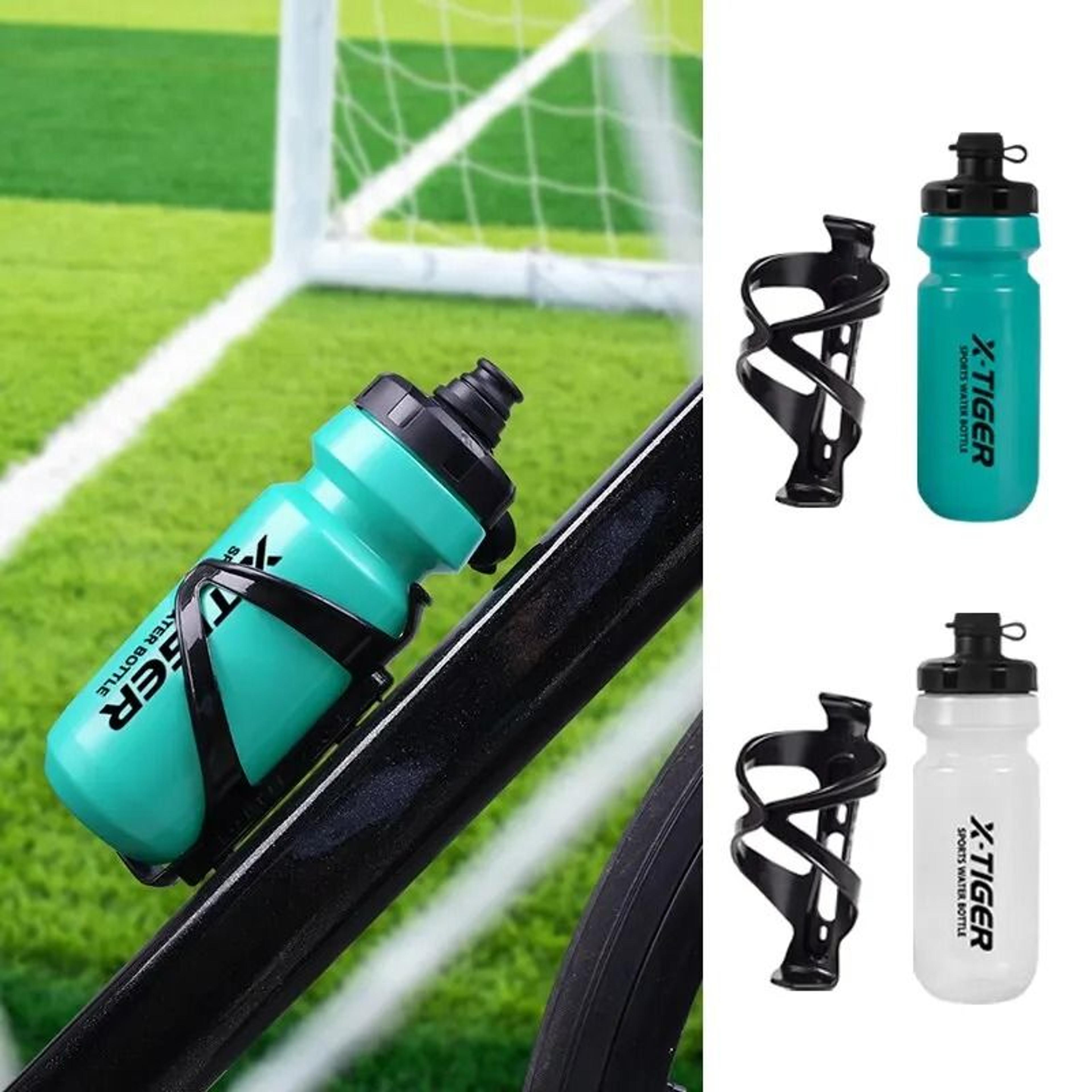 Portable Squeeze Cycling Water Bottle 22 Oz 0