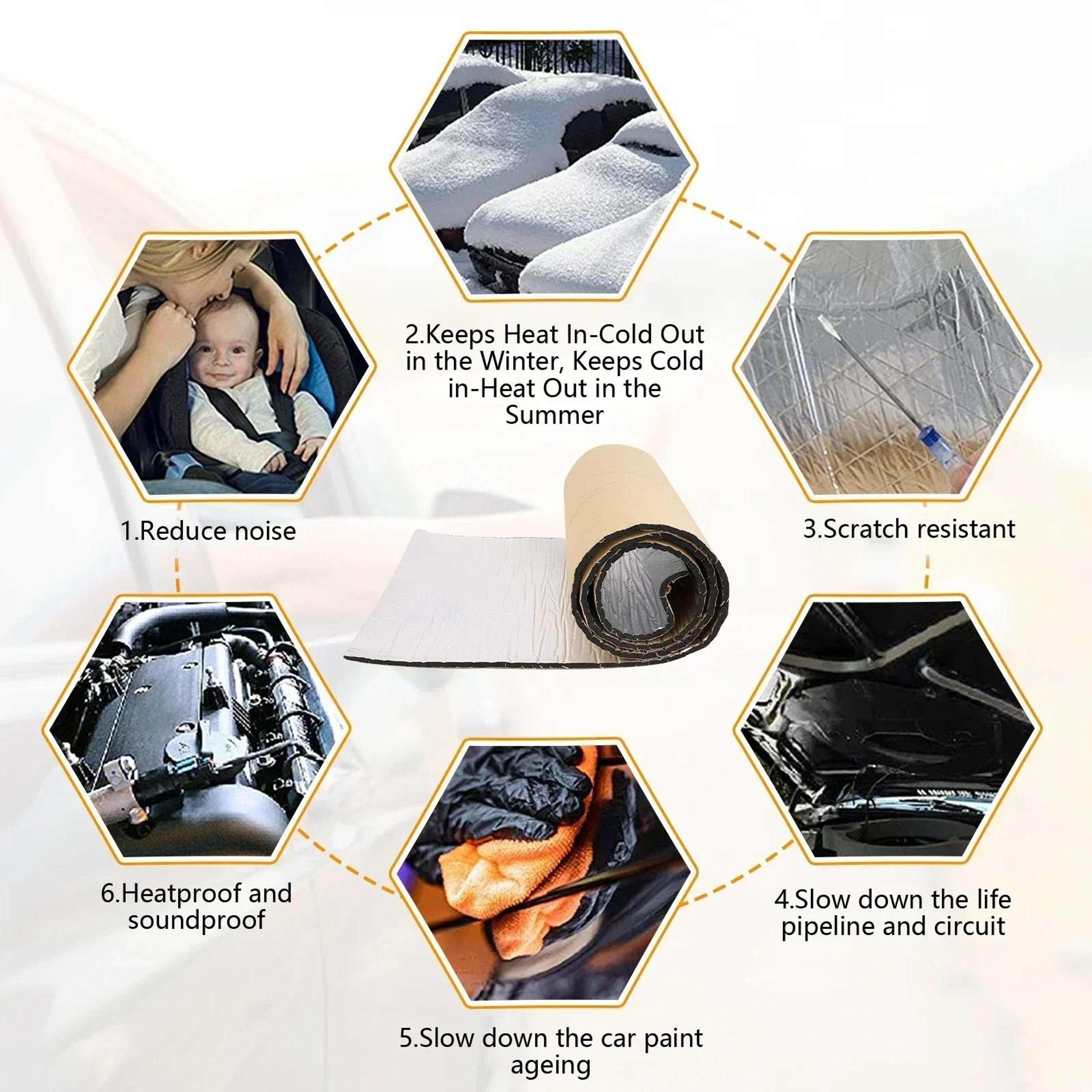 Car Soundproof And Thermal Insulation Deadening Mat 2