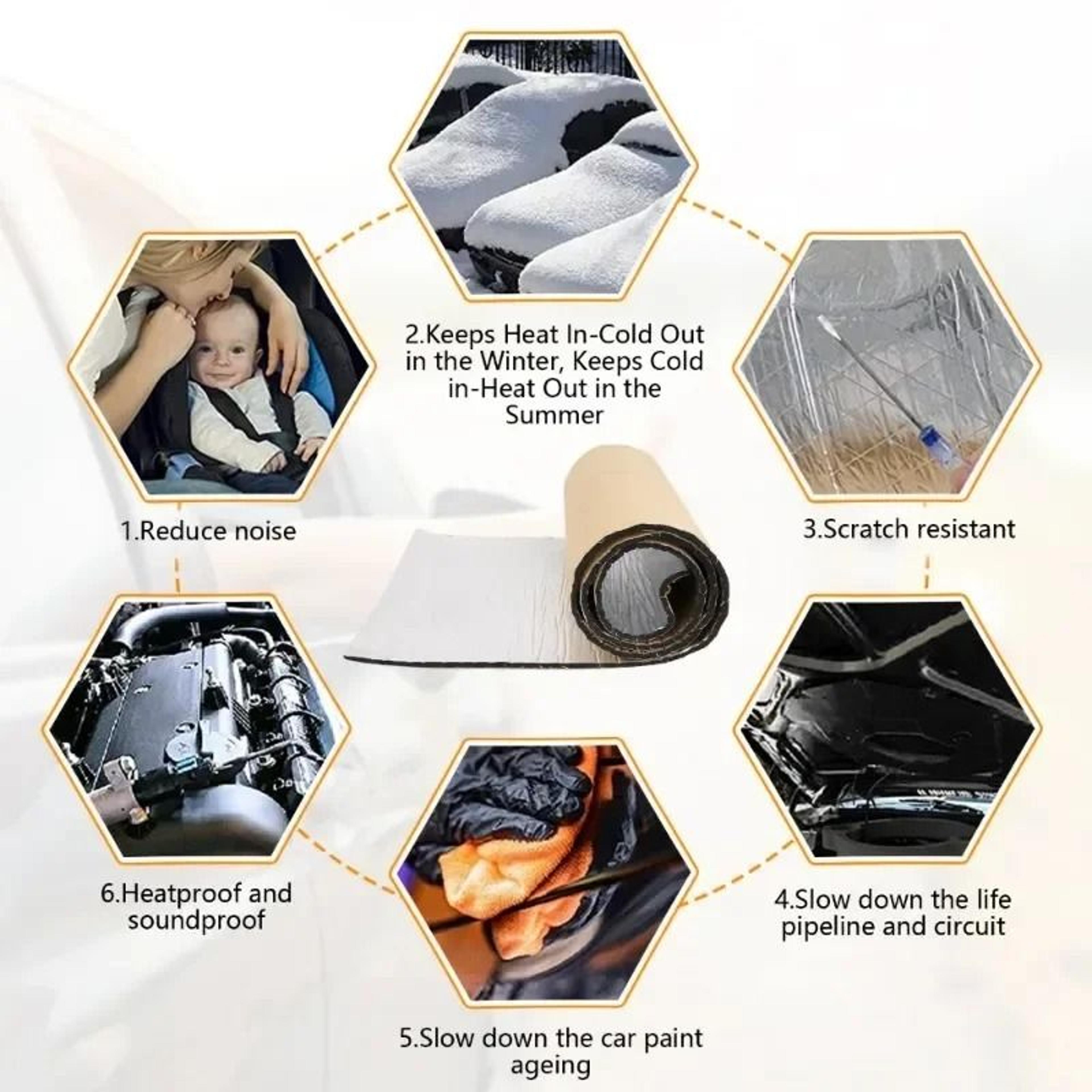 Fireproof Thermal And Acoustic Insulation Mat 1
