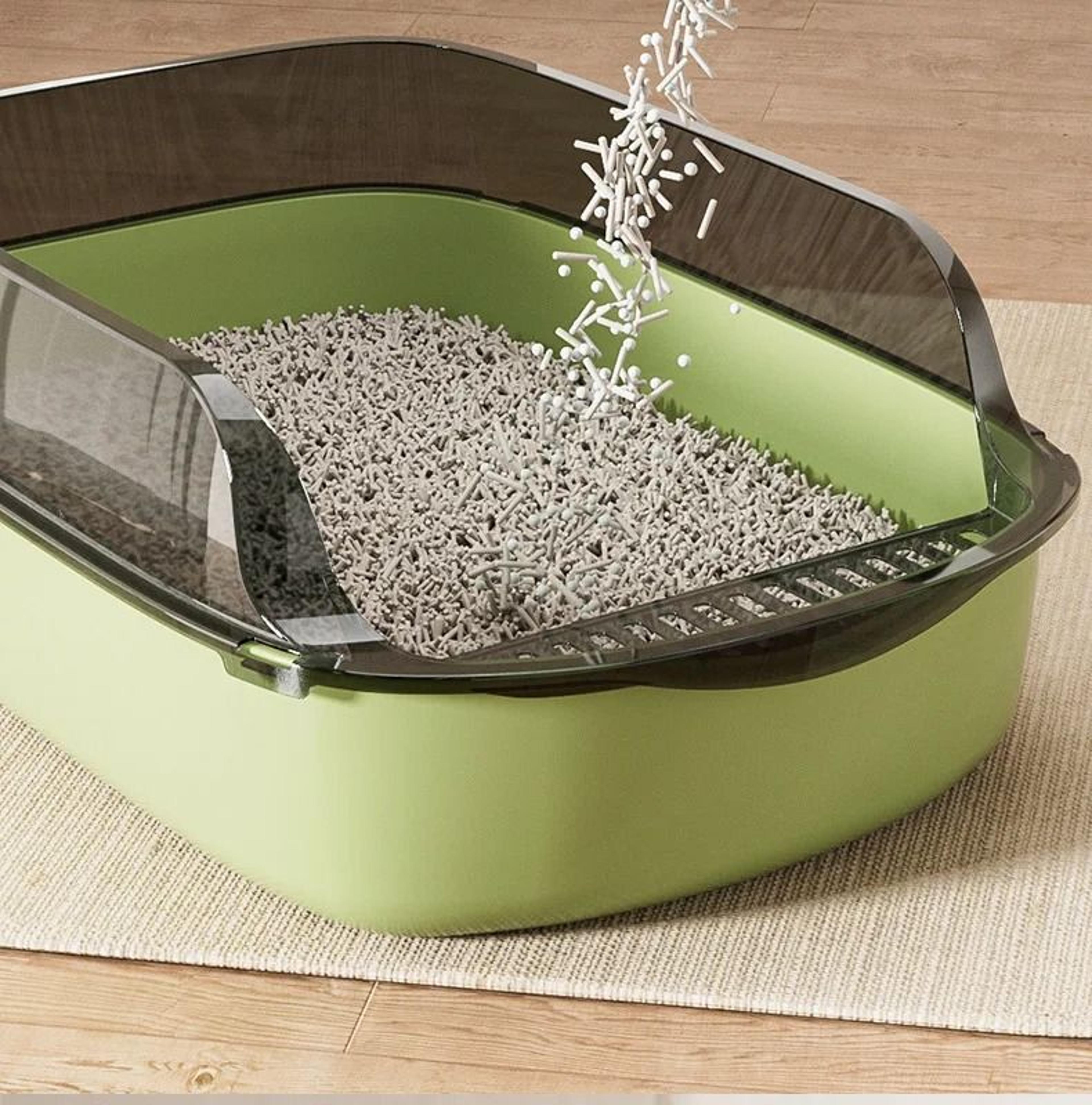 Large Capacity Anti Splash Open Air Cat Litter Box 4