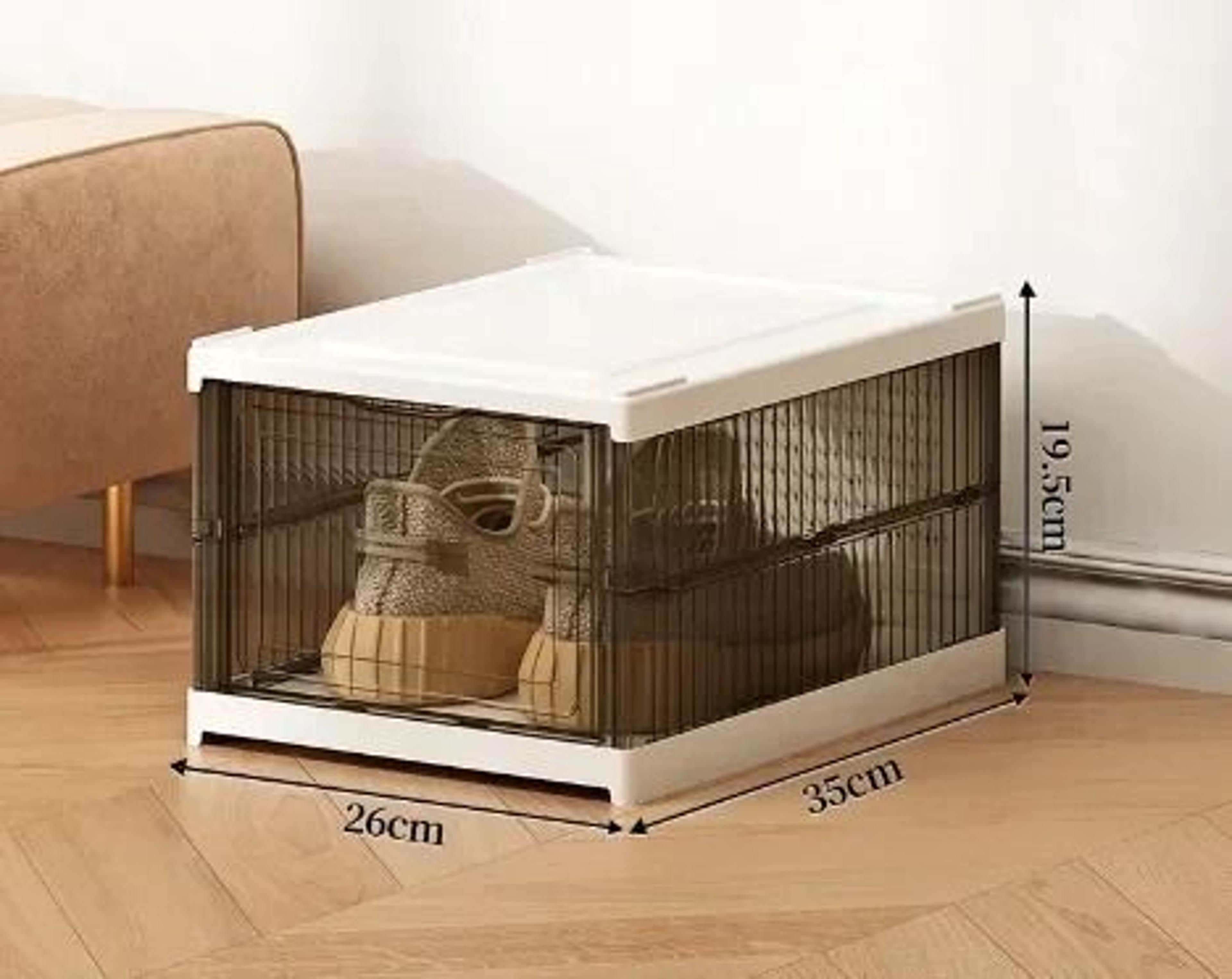 Foldable And Stackable Transparent Sneaker Display Cabinet 6
