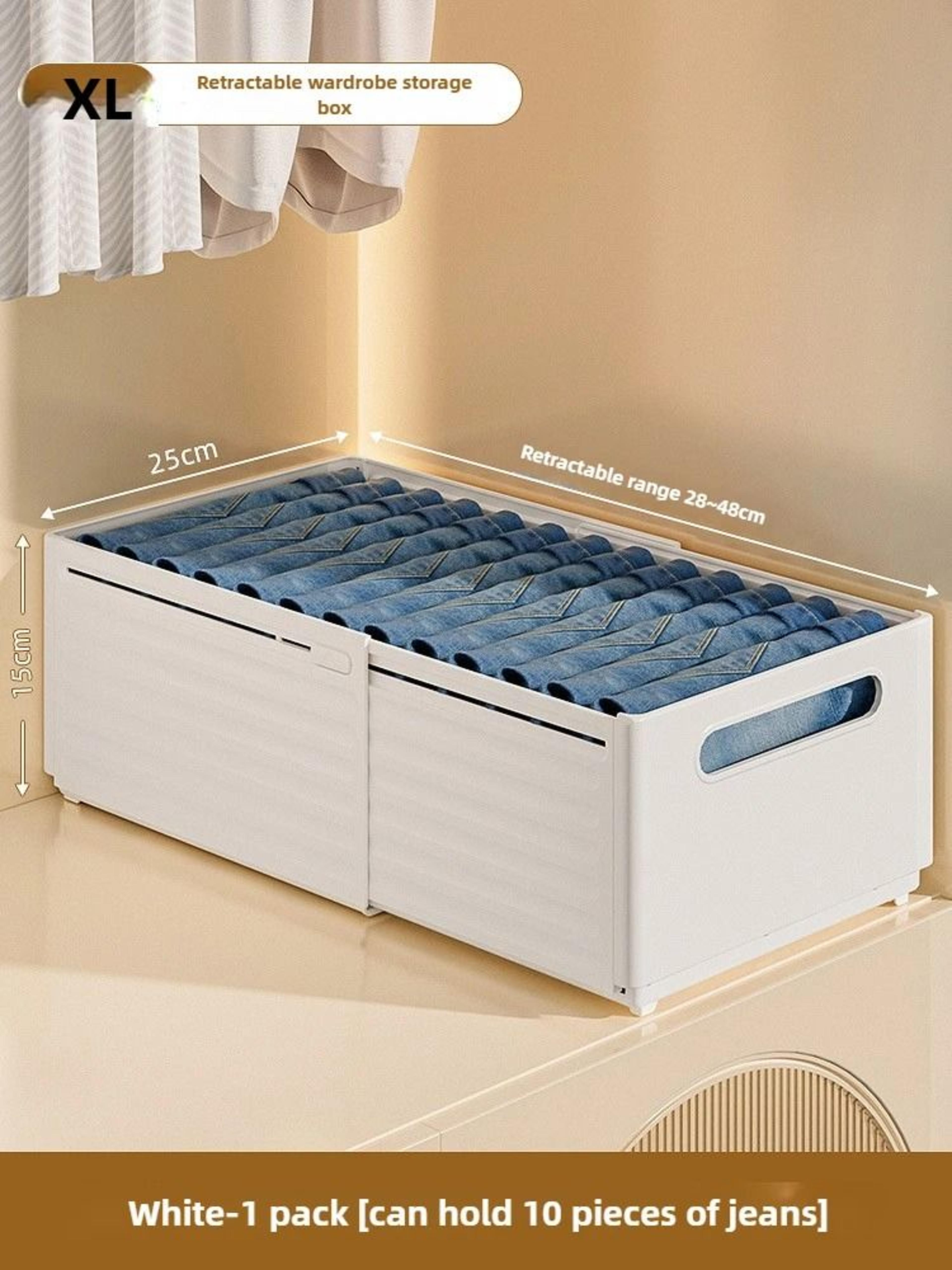 Adjustable Retractable Wardrobe And Closet Storage Organizer 9