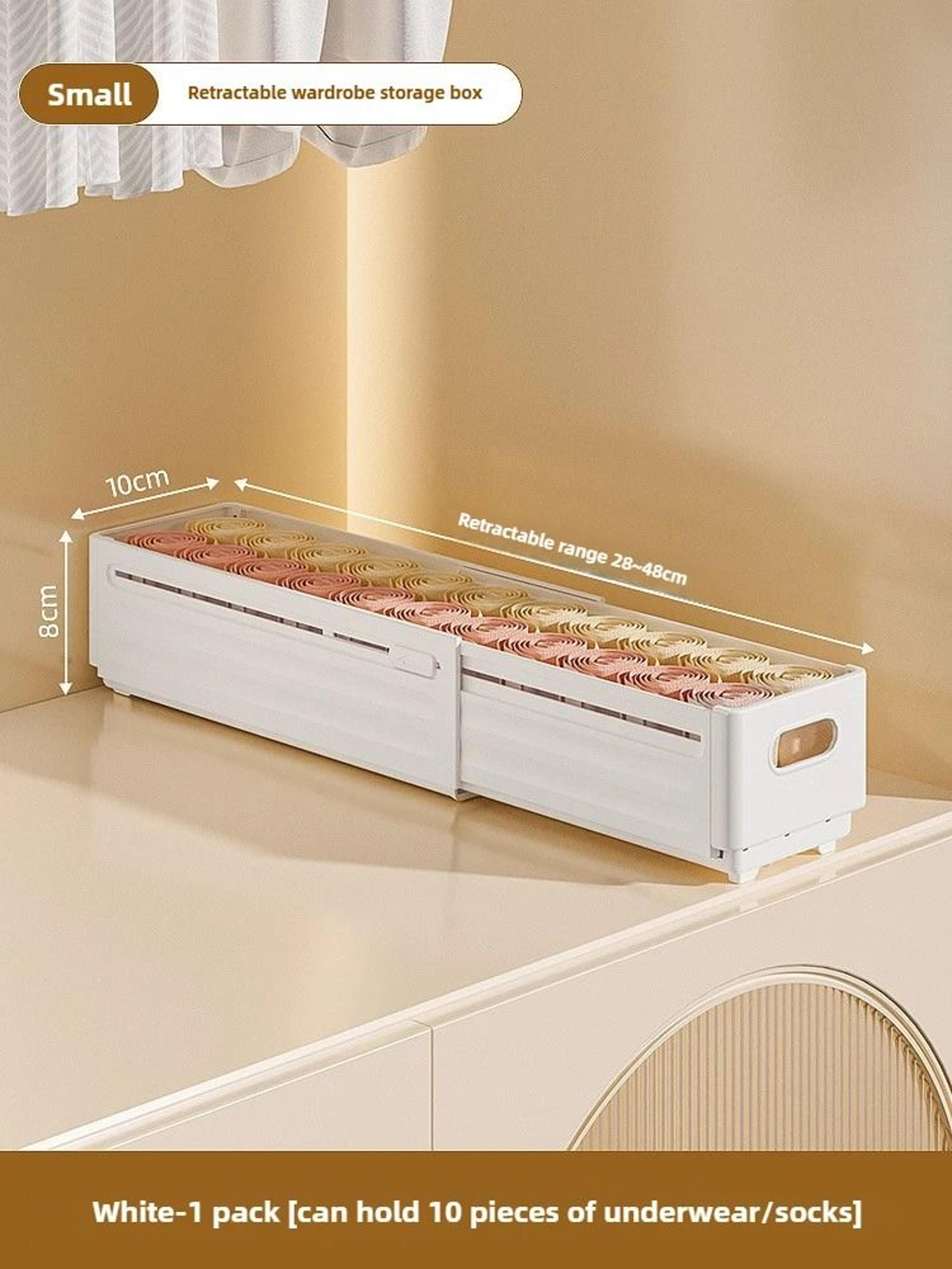 Adjustable Retractable Wardrobe And Closet Storage Organizer 6