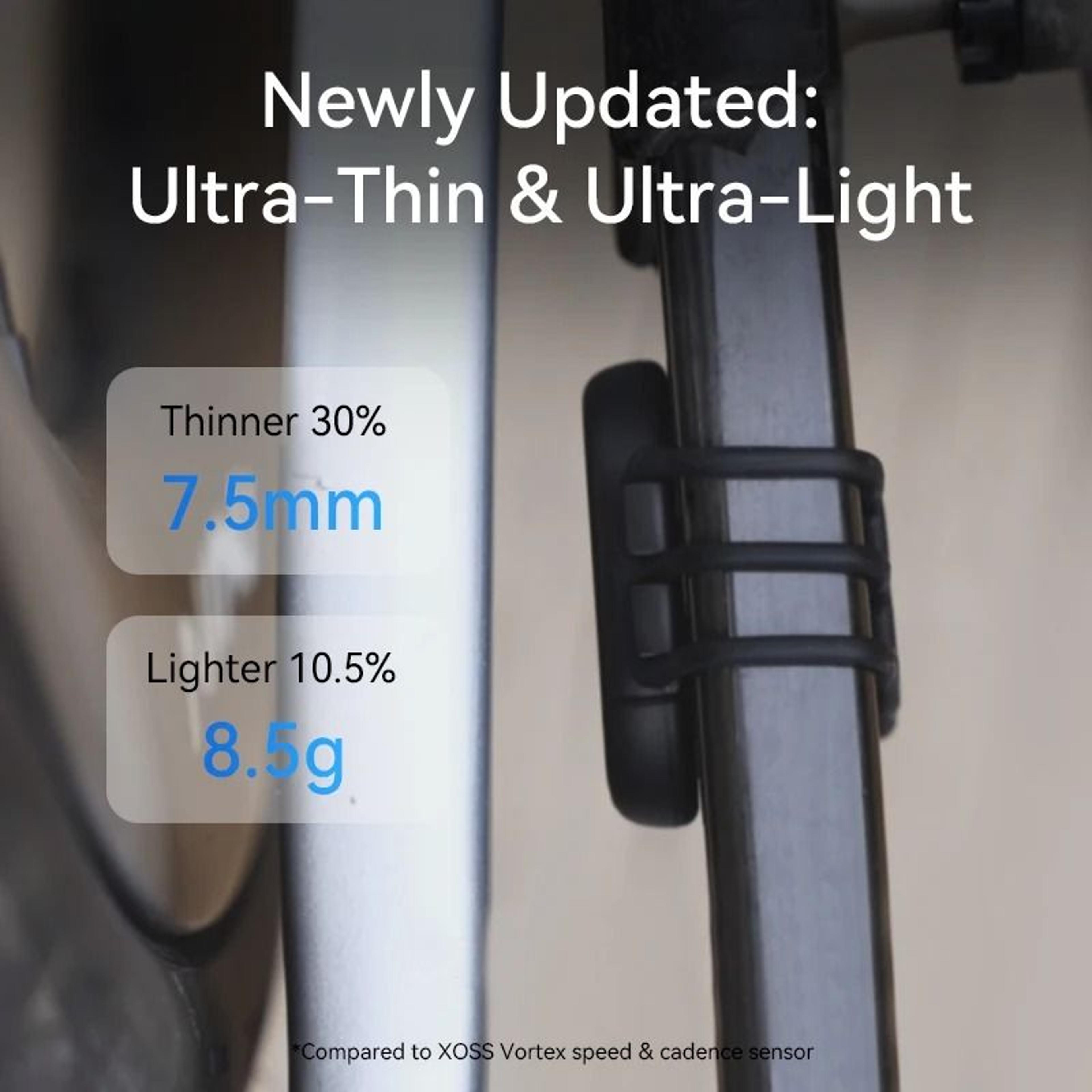 Dual Mode Wireless Cycling Speed And Cadence Sensor 1