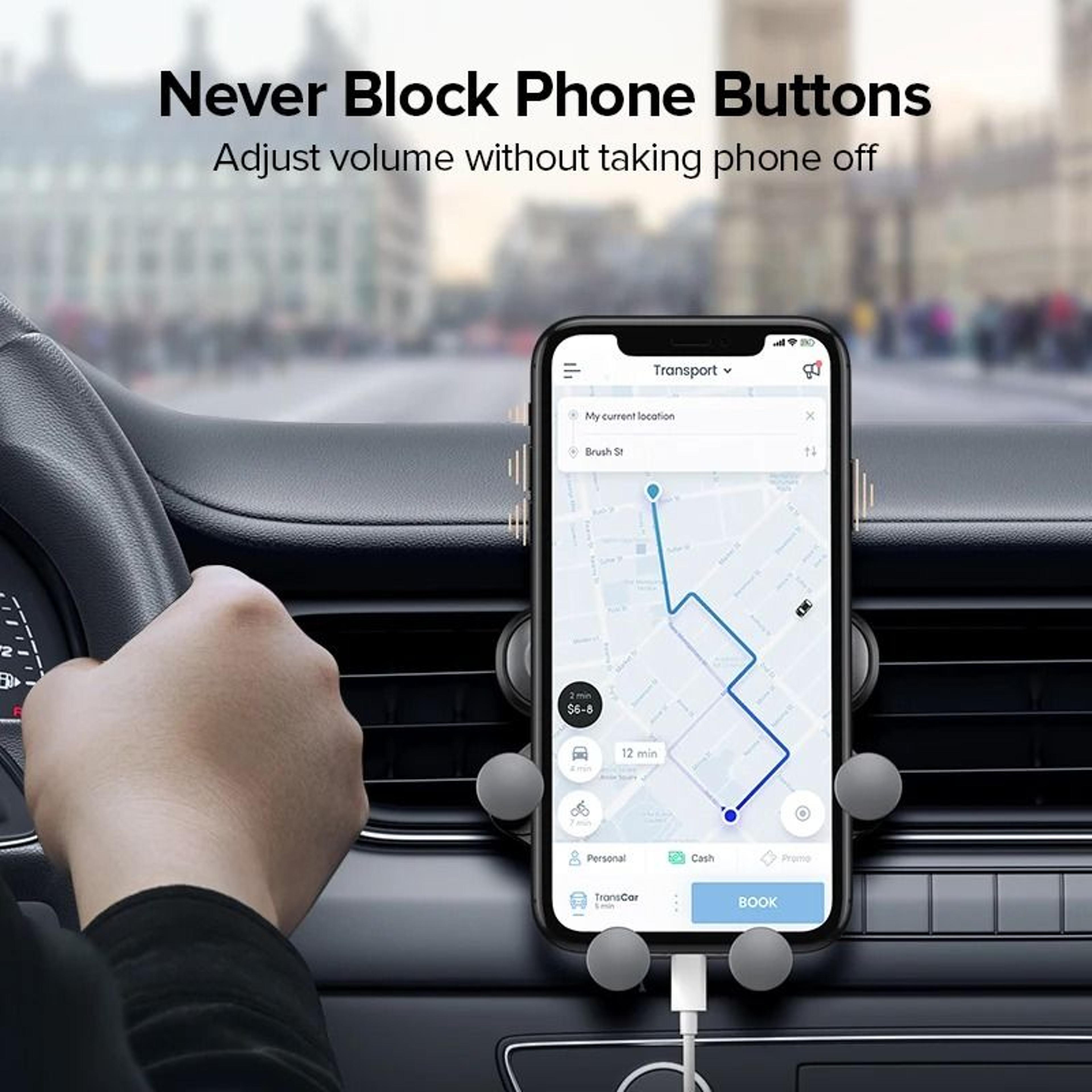 Universal Gravity Air Vent Car Phone Holder 1