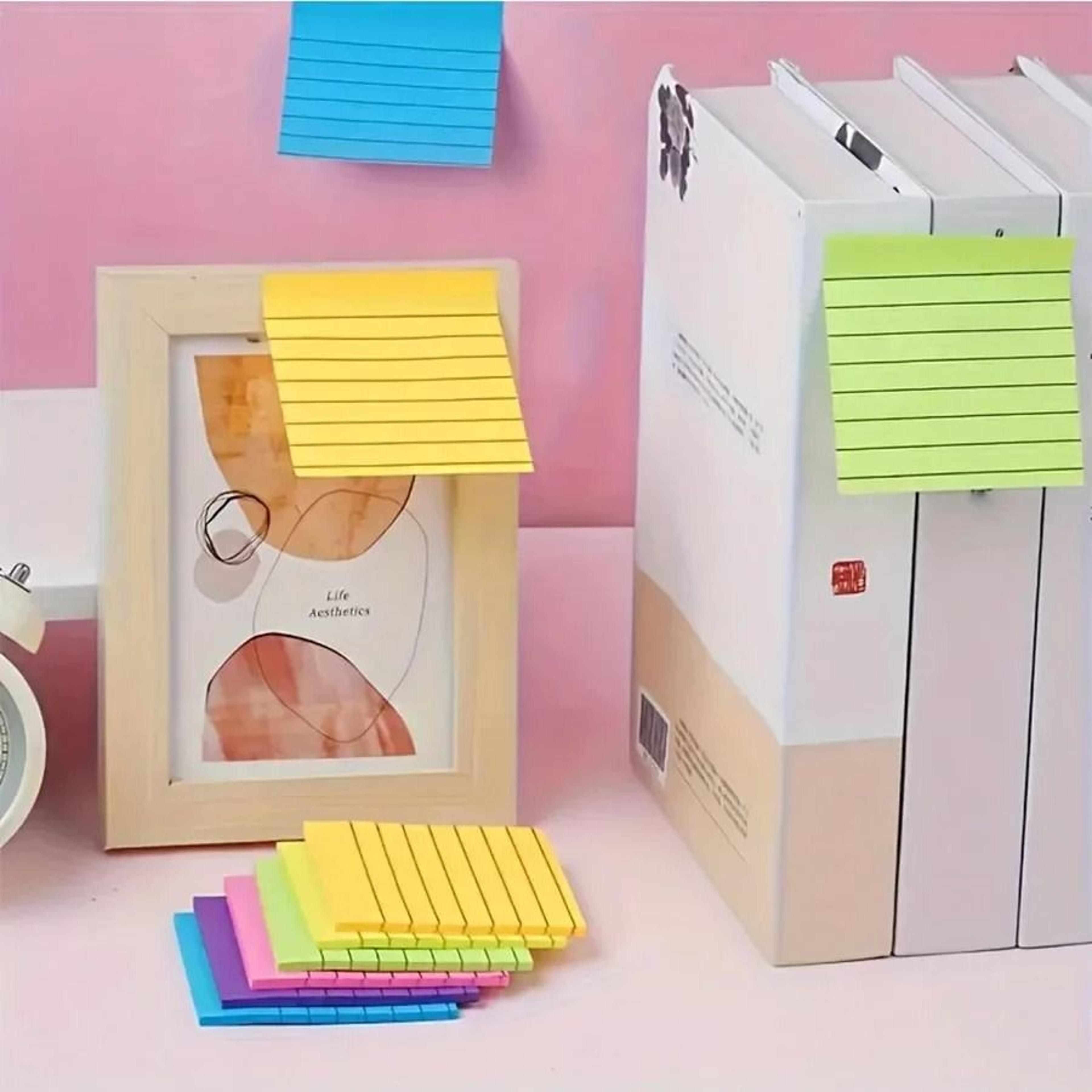 Vibrant Horizontal Note Paper Set 4