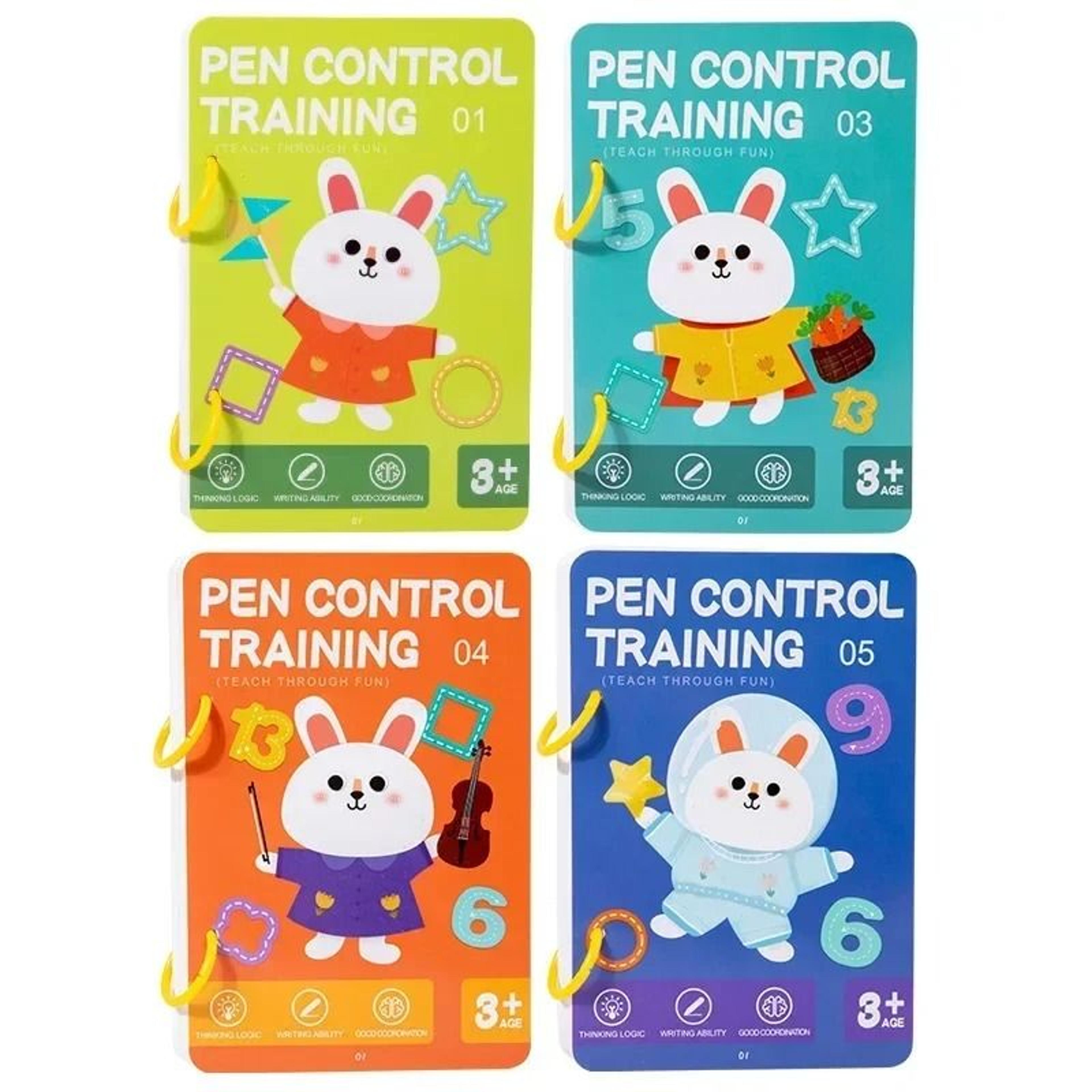 Magical Tracing And Pen Control Training Workbook 5