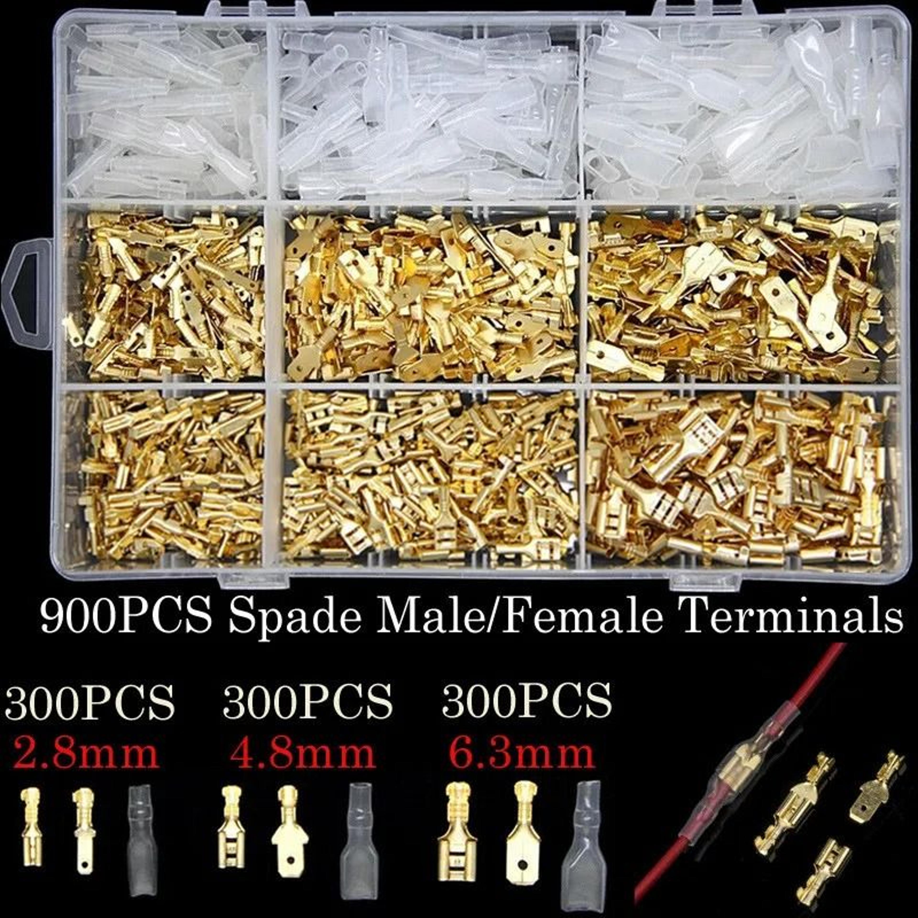 Professional Grade Insulated Spade Terminal Connection Kit 0