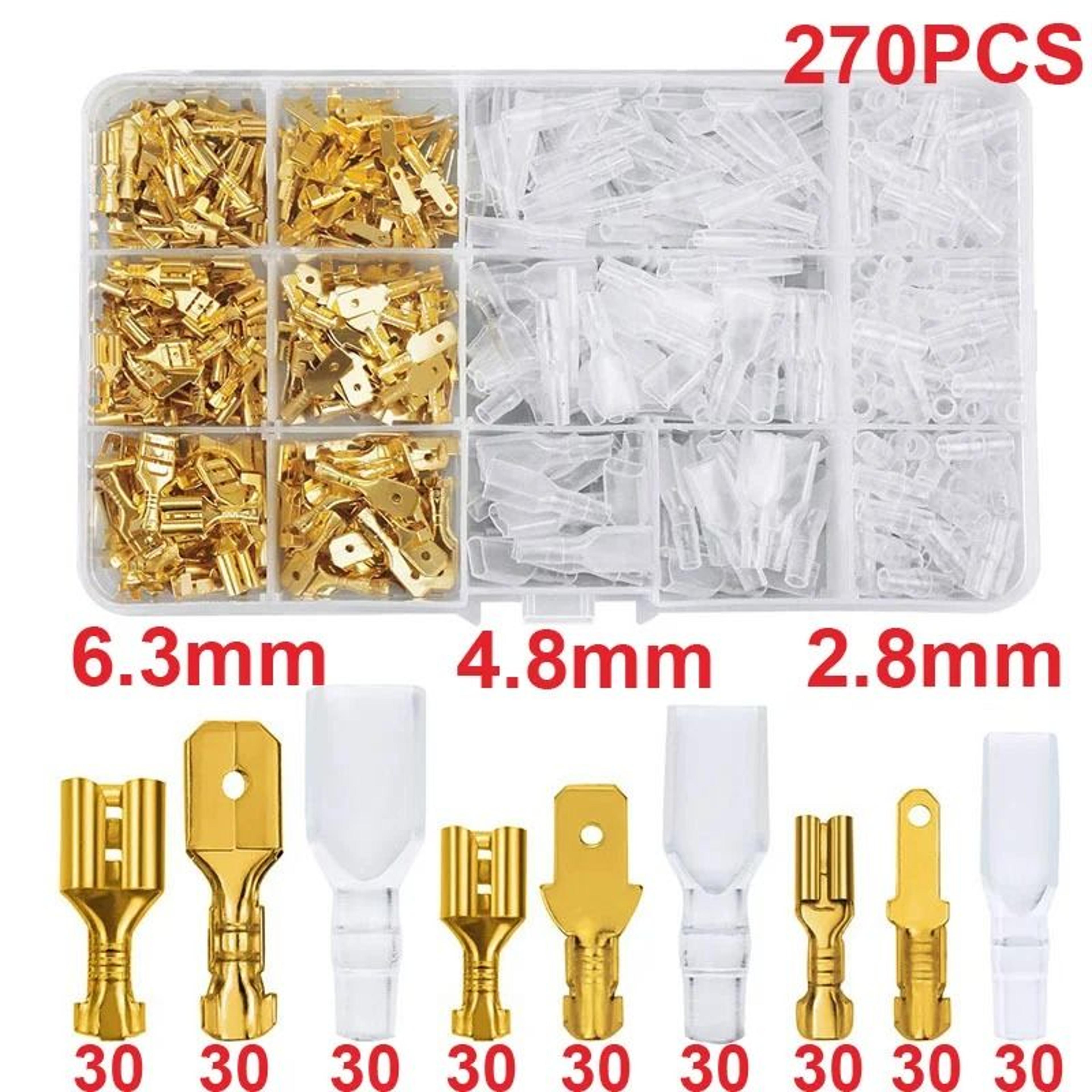 Professional Grade Insulated Spade Terminal Connection Kit 10