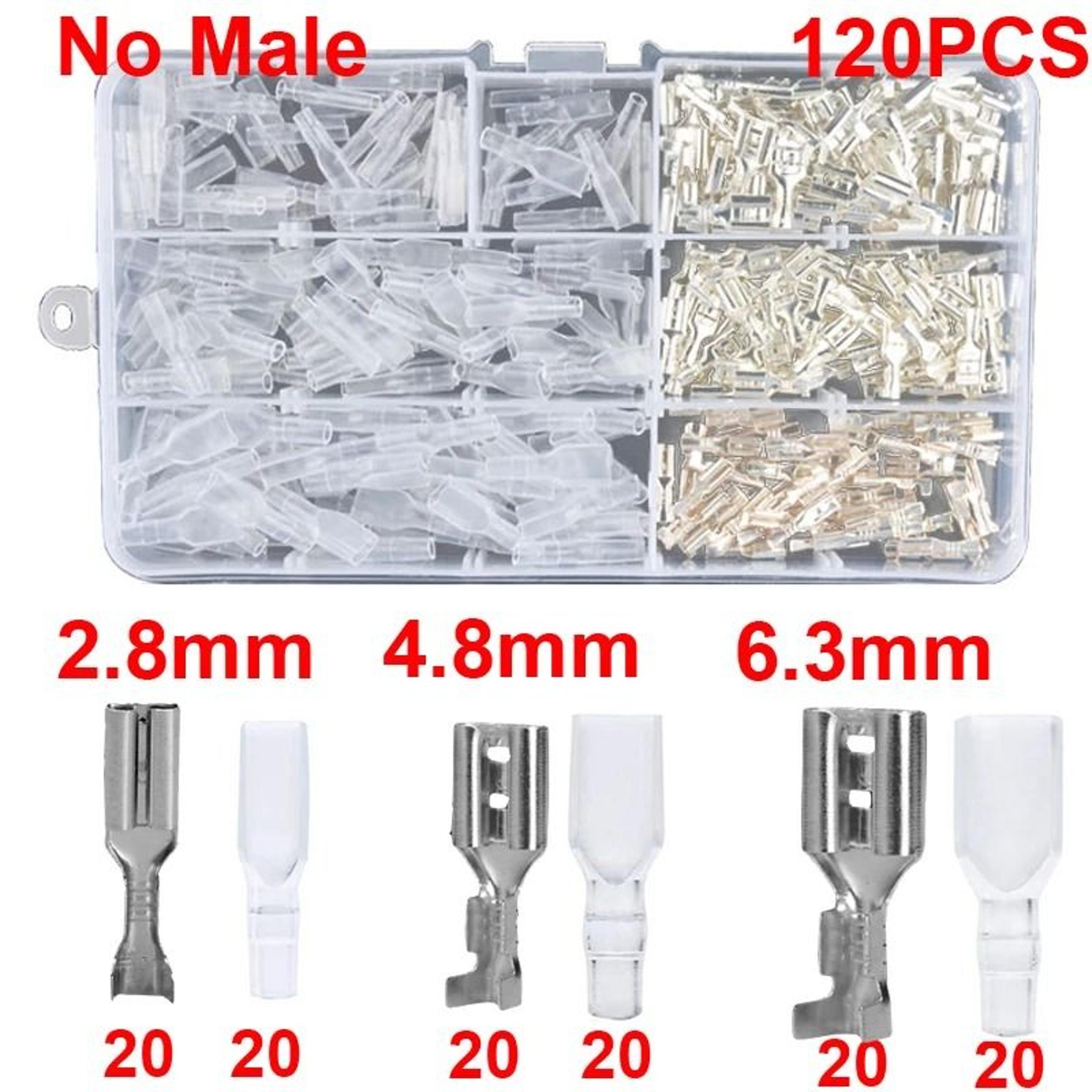 Professional Grade Insulated Spade Terminal Connection Kit 6