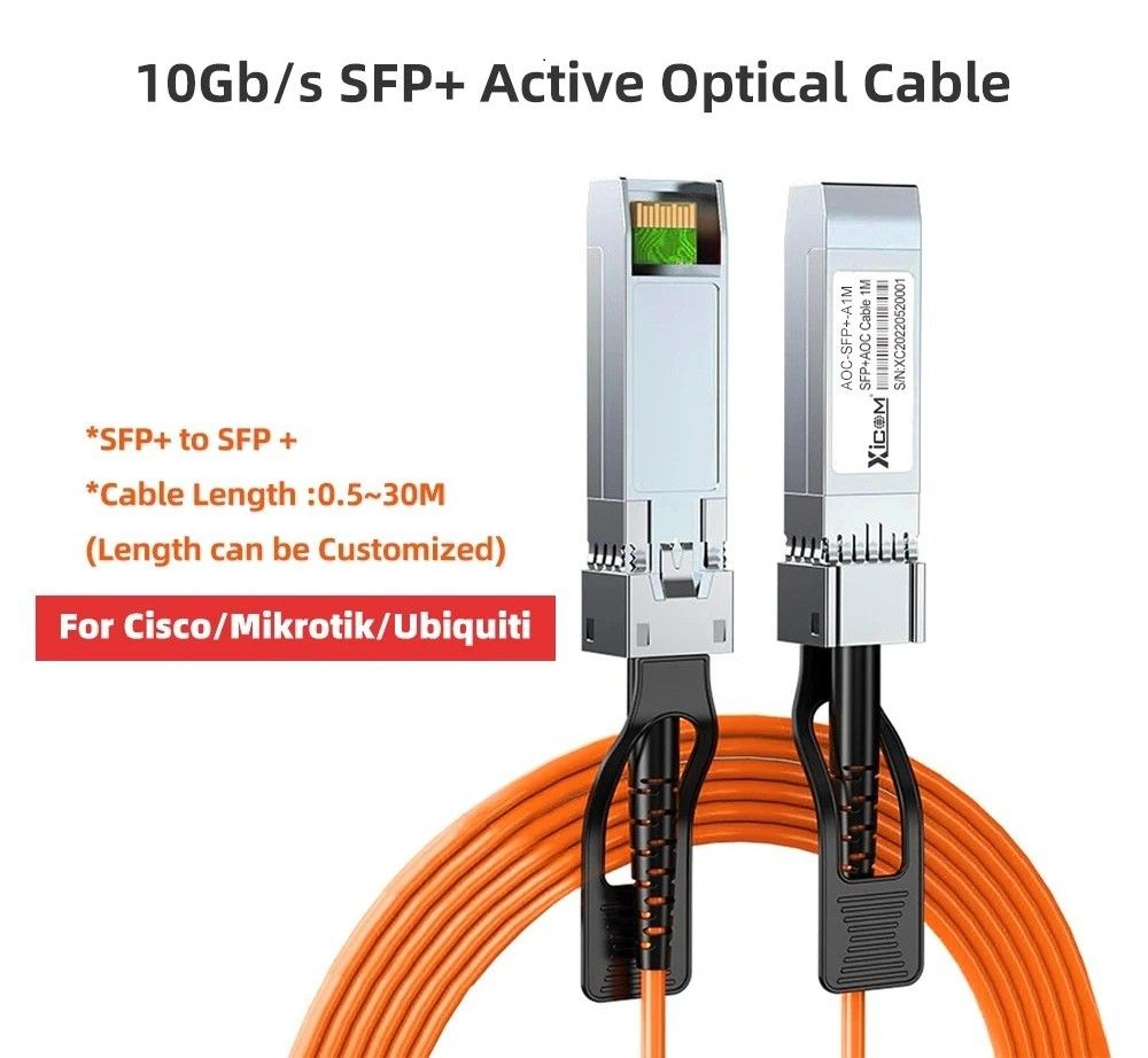 10G SFP Active Optical Cable AOC 0