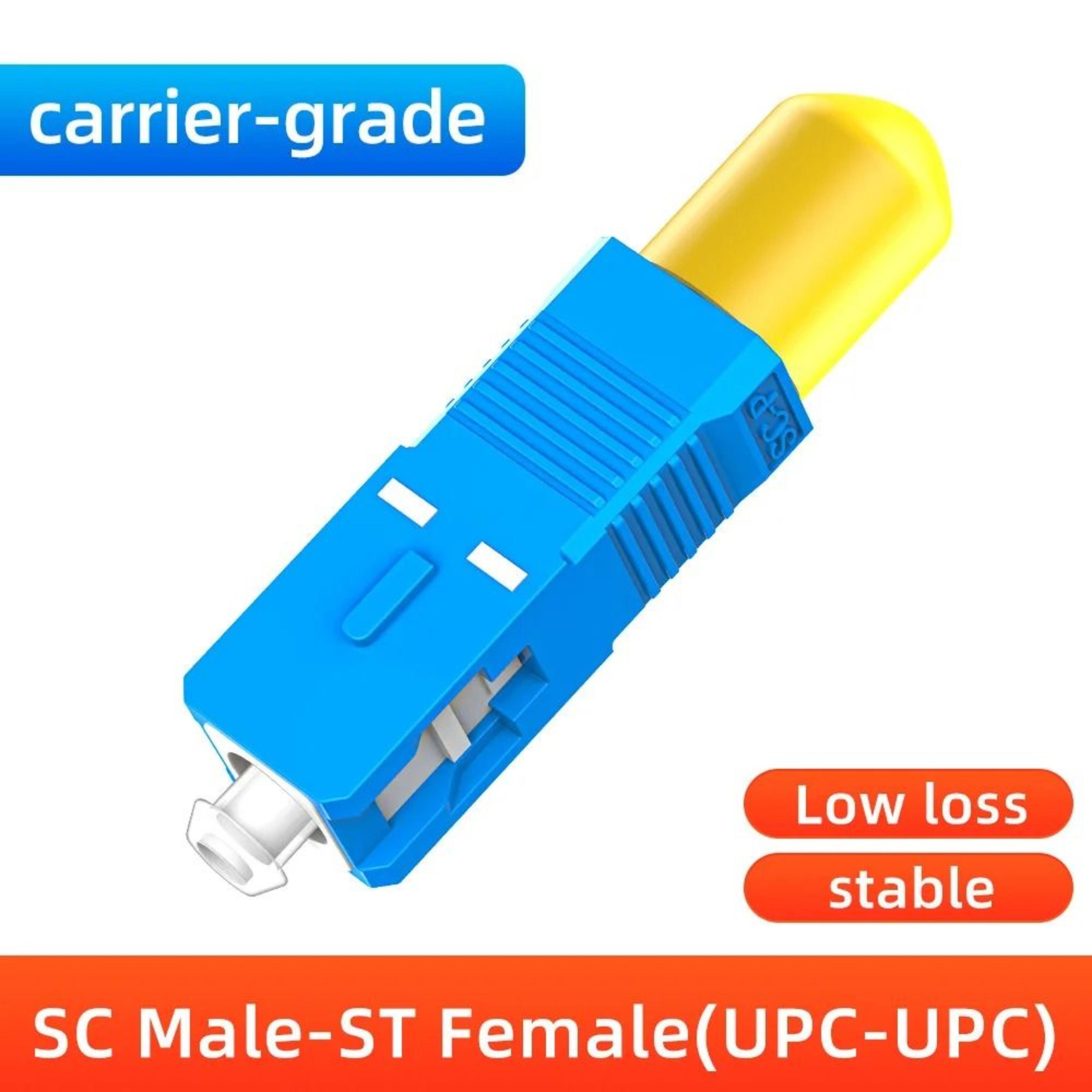 Fiber Optic Male To Female Hybrid Adapter 12